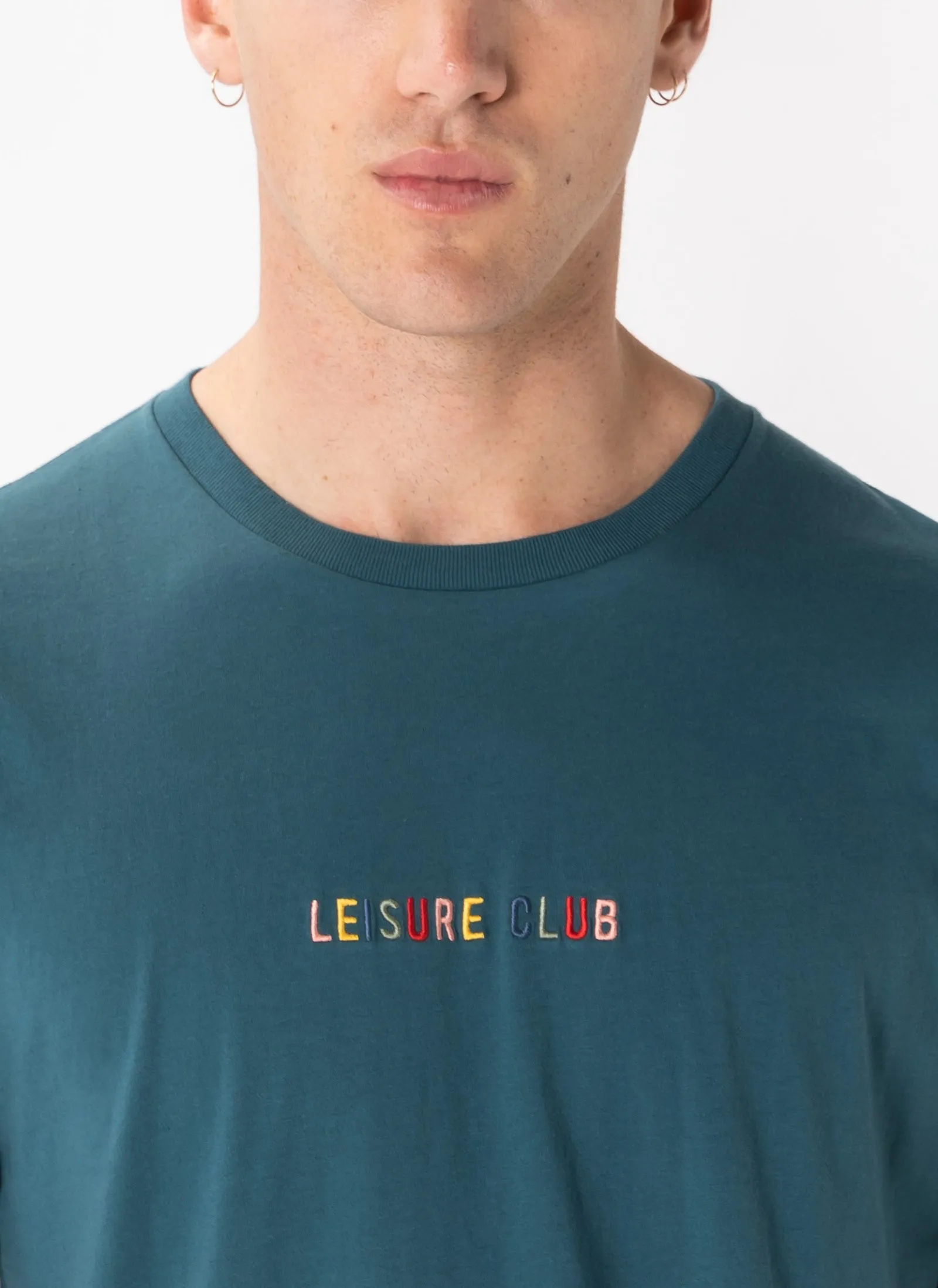 Leisure Micro Tee Teal sold by Barney Cools product image thumbnail 2