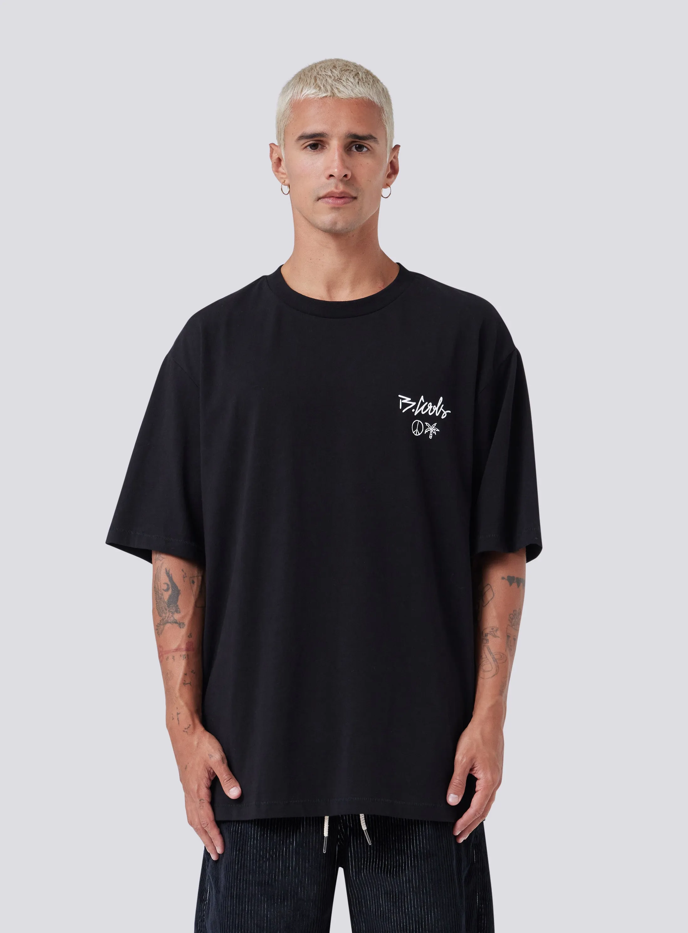 YC Homie Tee Black sold by Barney Cools