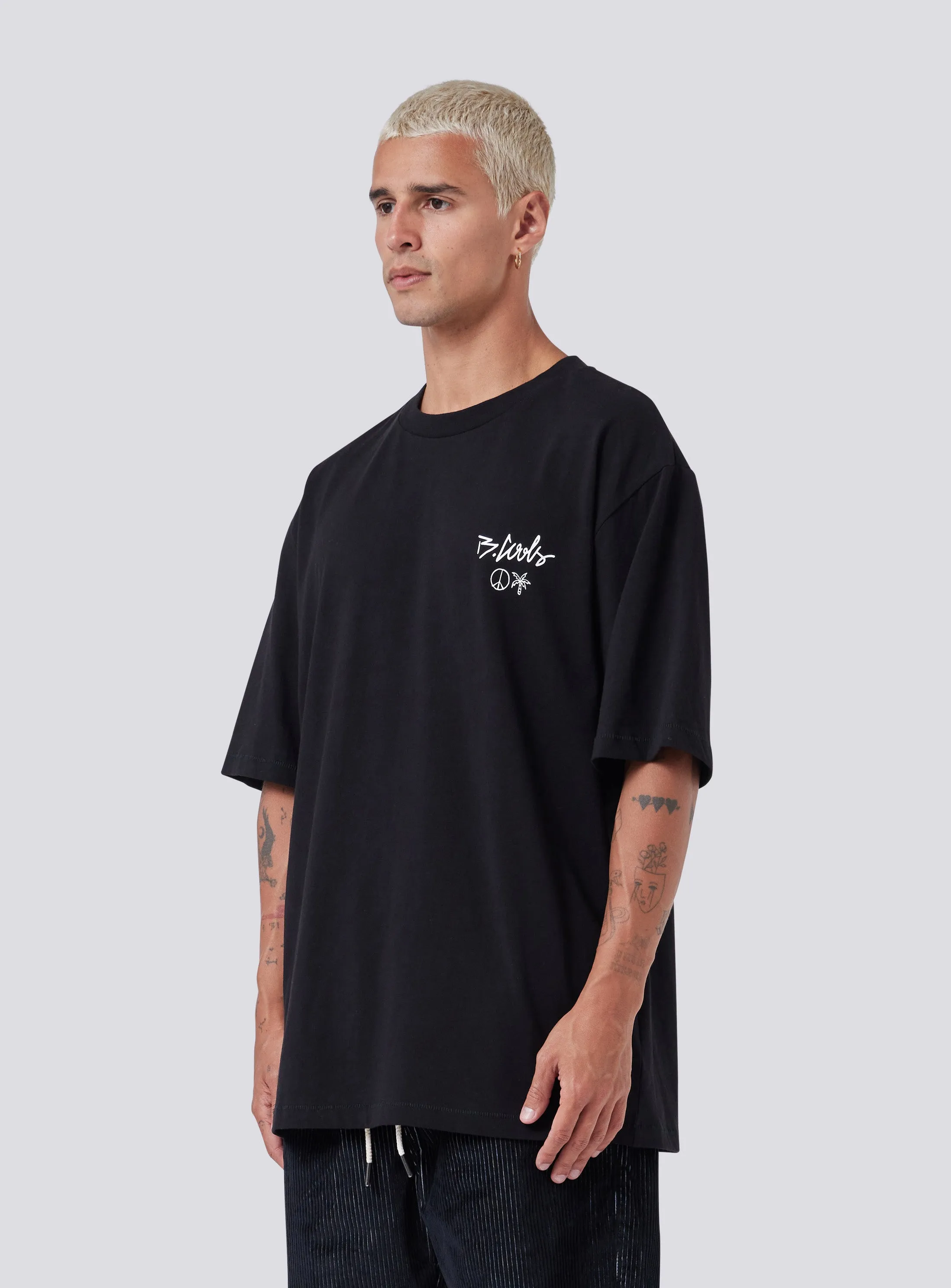 YC Homie Tee Black sold by Barney Cools product image thumbnail 3