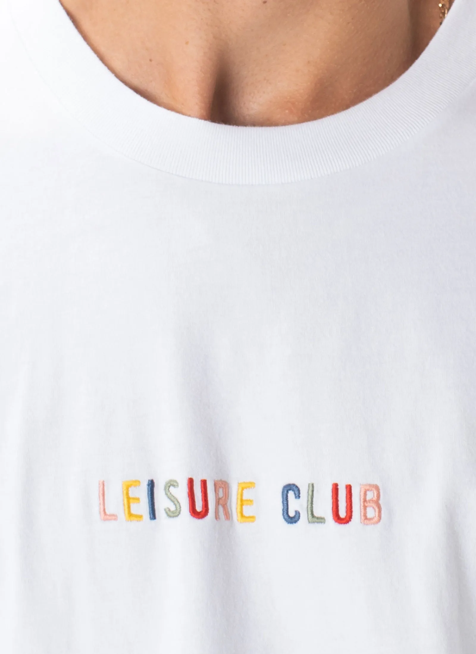 Leisure Micro Tee White sold by Barney Cools product image thumbnail 2