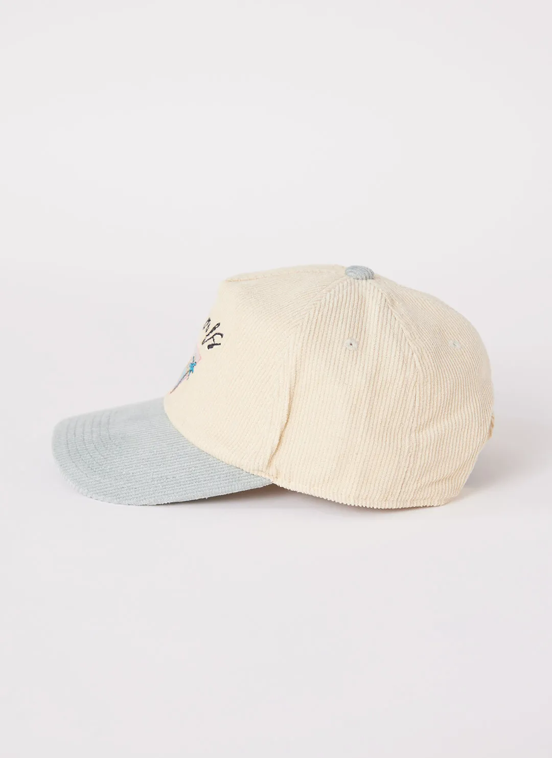 Poolside Cap Bone/Blue Cord sold by Barney Cools product image thumbnail 4