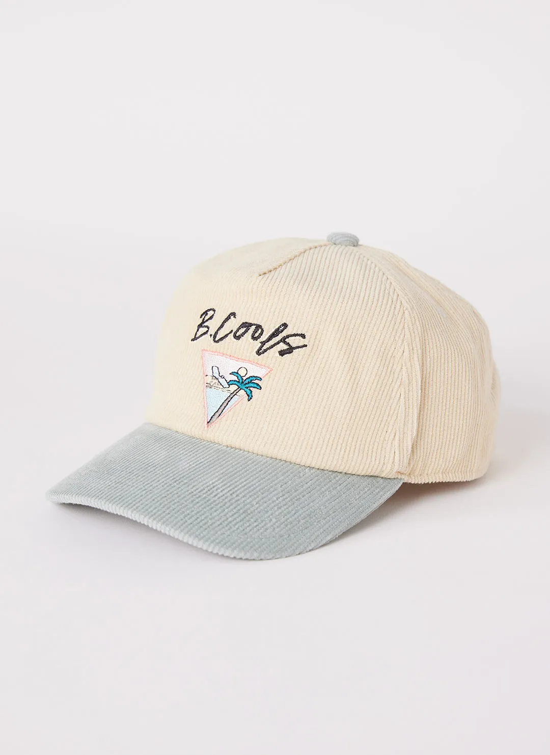 Poolside Cap Bone/Blue Cord sold by Barney Cools product image thumbnail 3