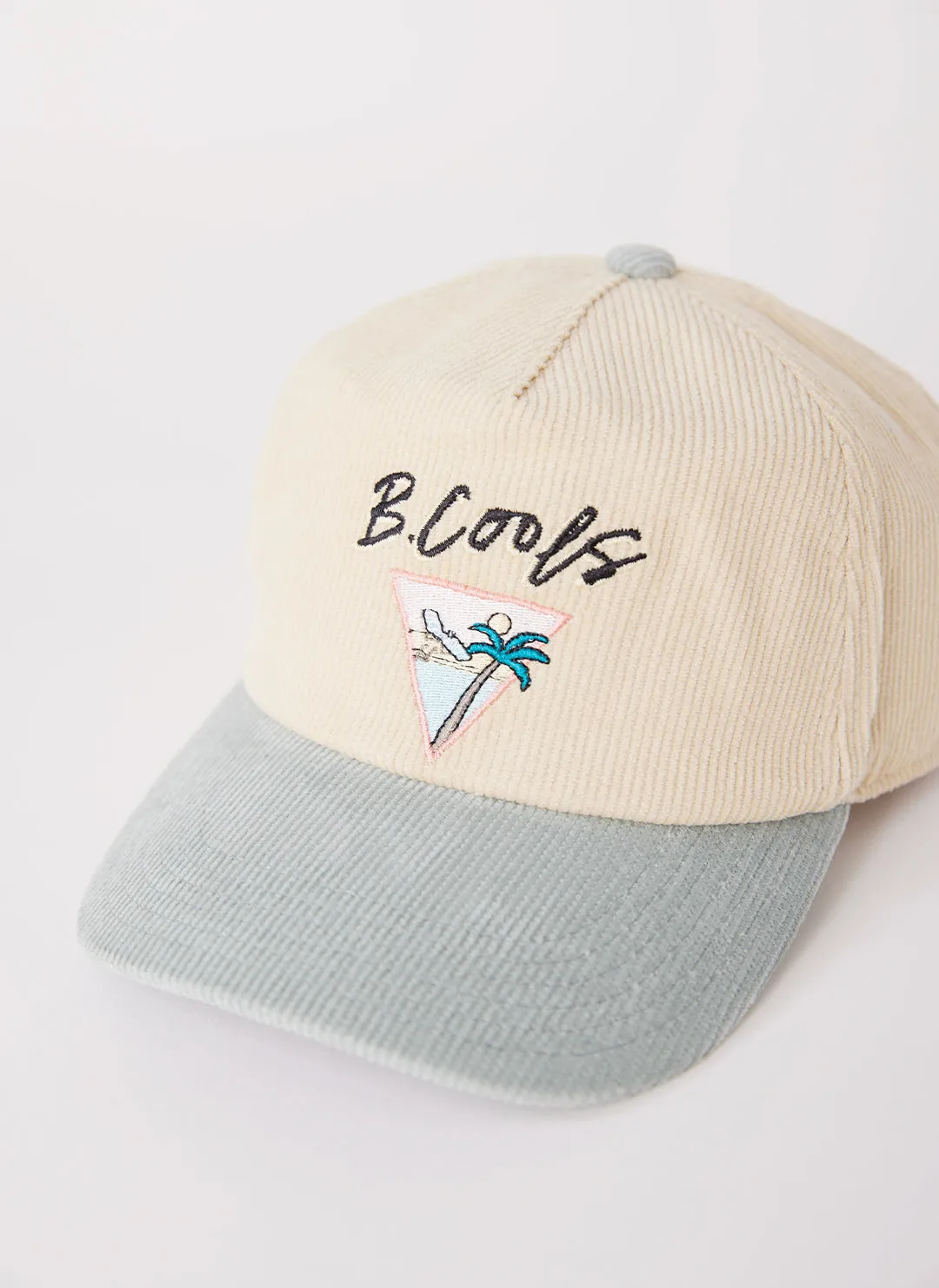 Poolside Cap Bone/Blue Cord sold by Barney Cools product image thumbnail 2