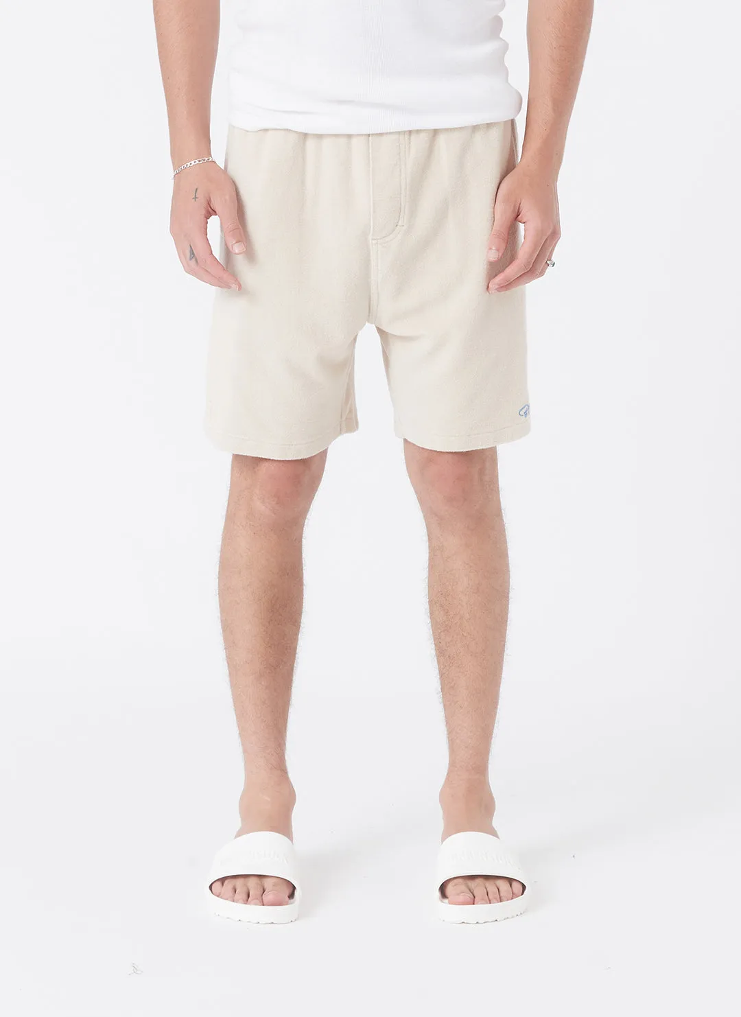 Terry Short Beige sold by Barney Cools