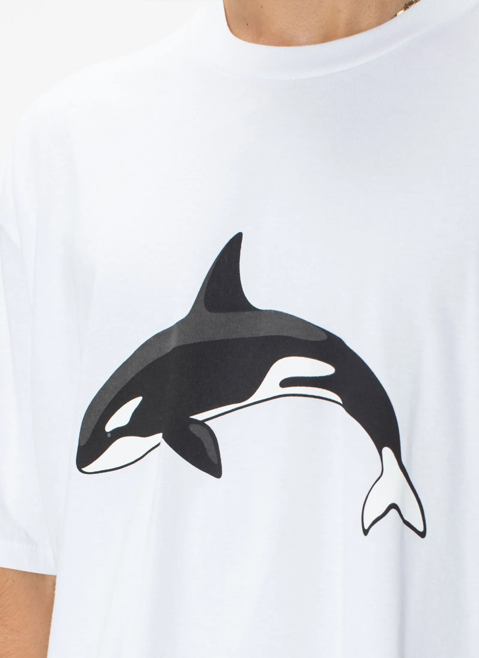 Orca Homie Tee White sold by Barney Cools product image thumbnail 2