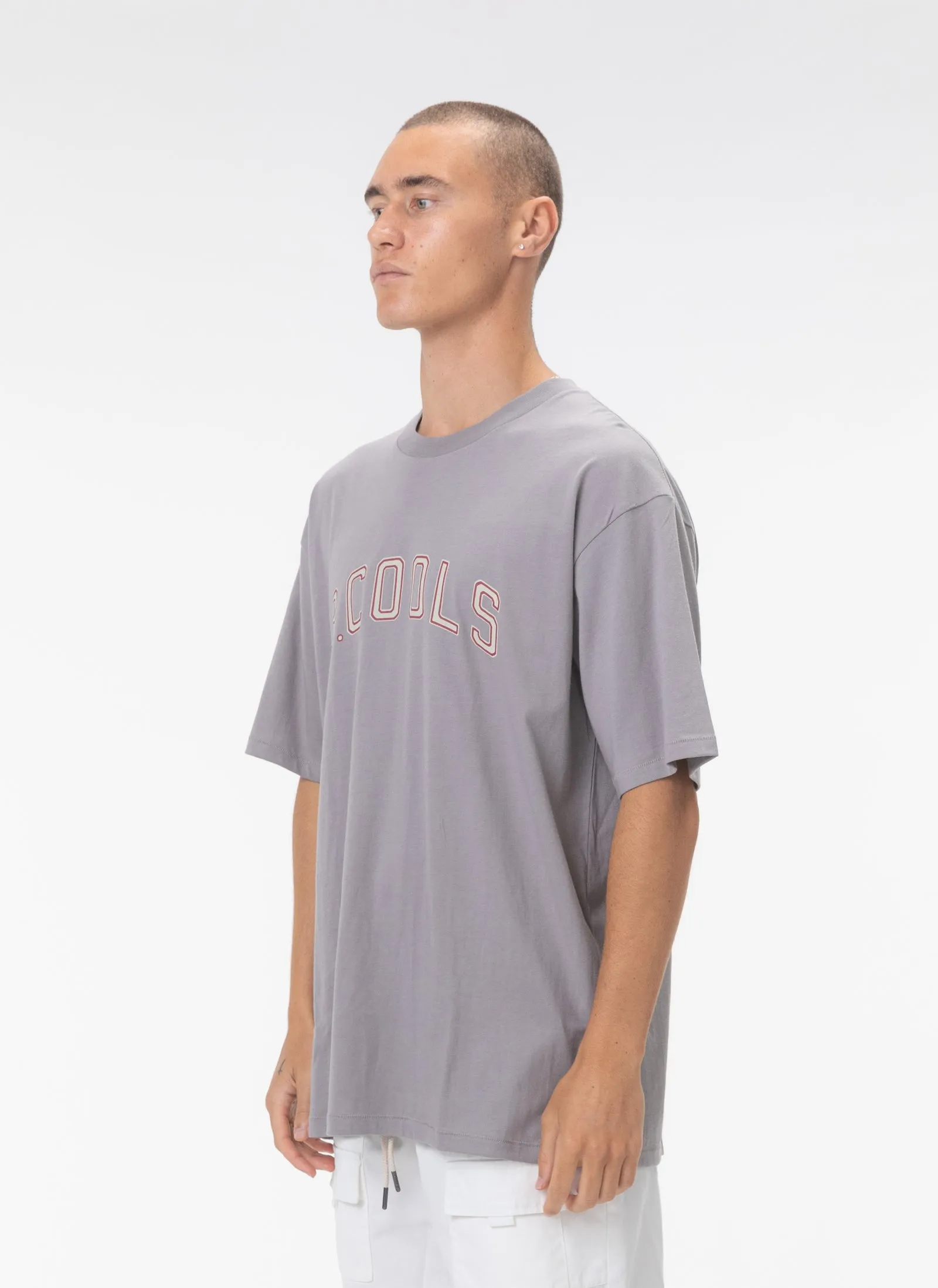 College Homie Tee Smoke sold by Barney Cools product image thumbnail 3