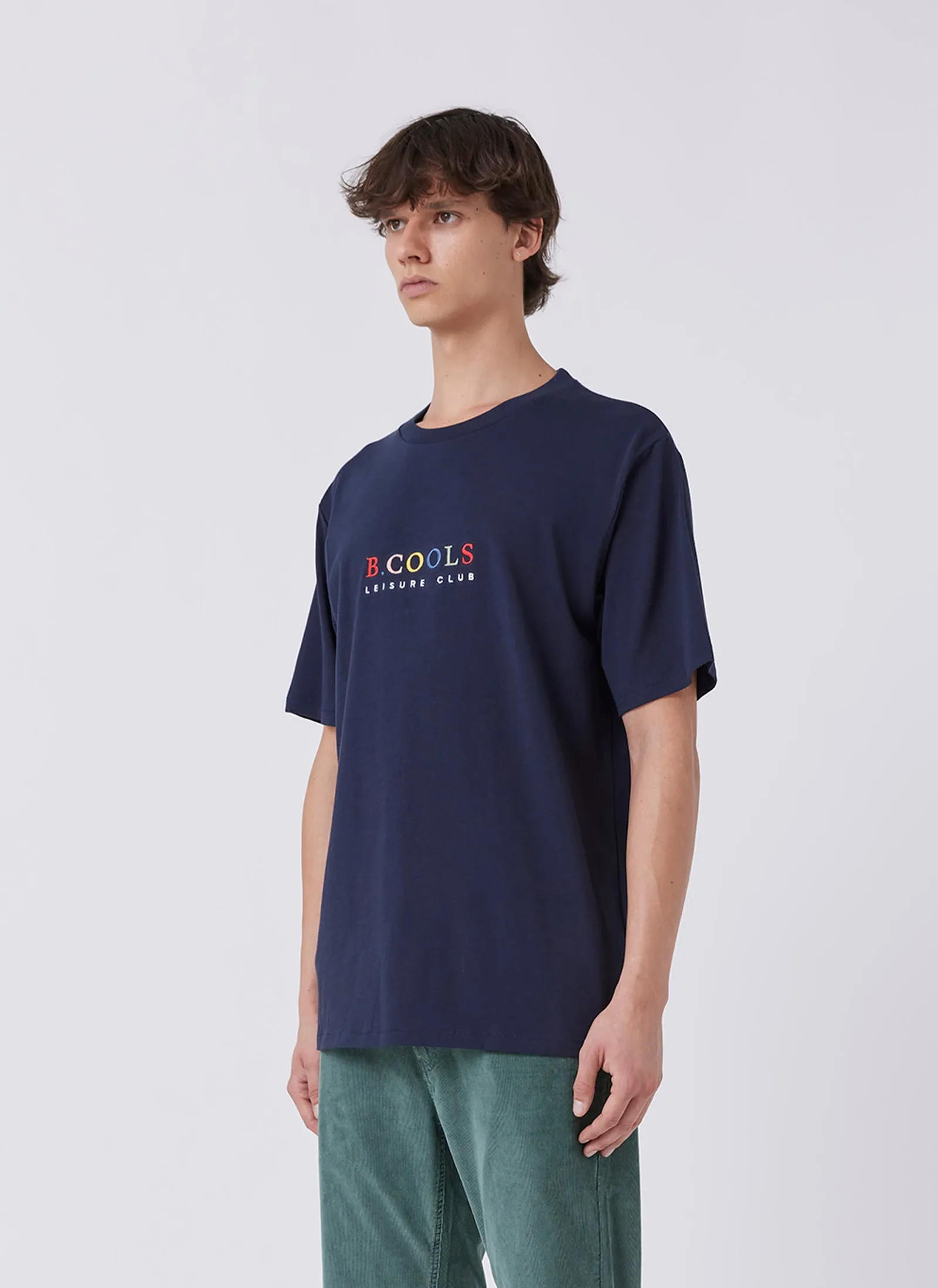 Leisure Club Tee Slate sold by Barney Cools product image thumbnail 3