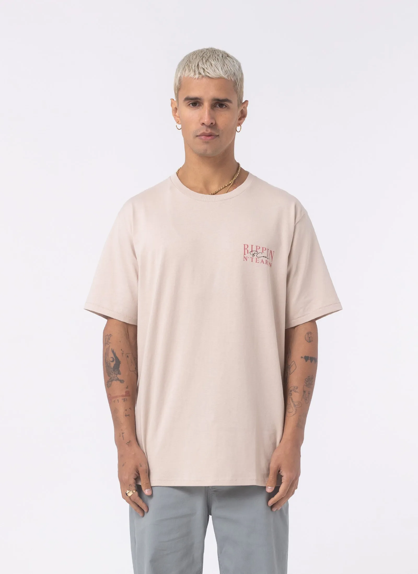 Rippin Tee Cashew sold by Barney Cools