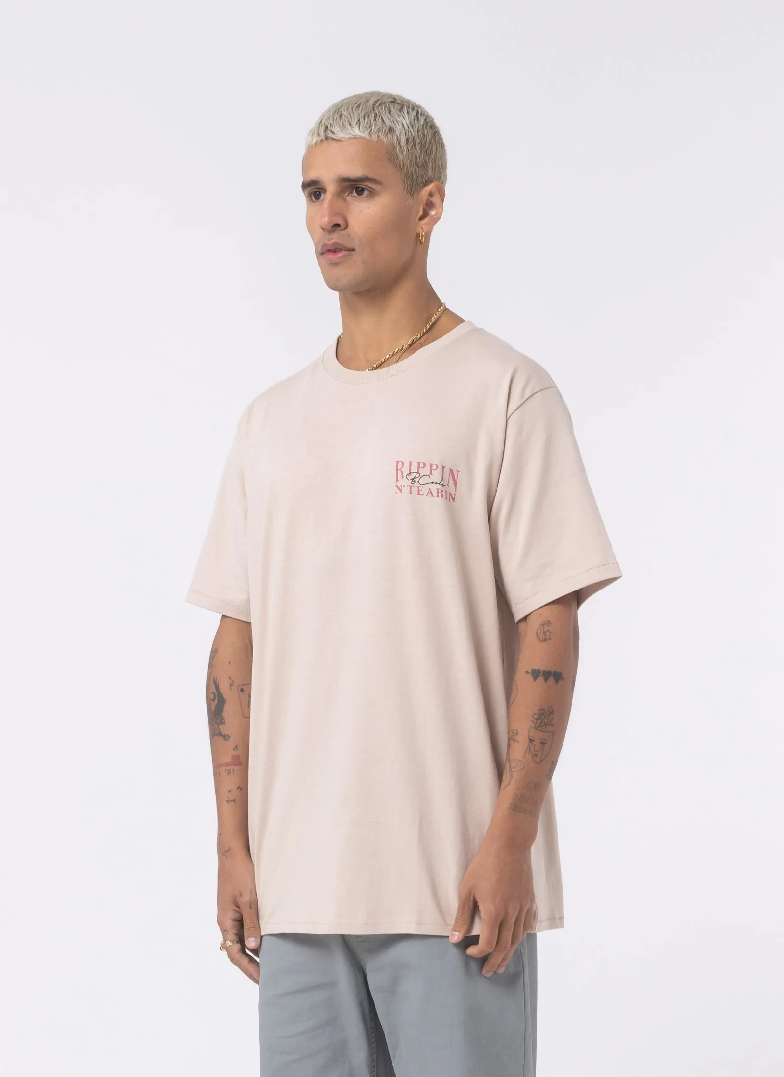 Rippin Tee Cashew sold by Barney Cools product image thumbnail 3