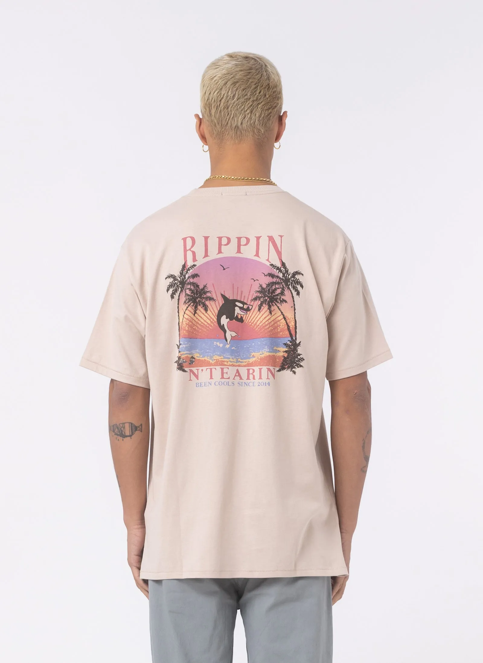 Rippin Tee Cashew sold by Barney Cools product image thumbnail 5
