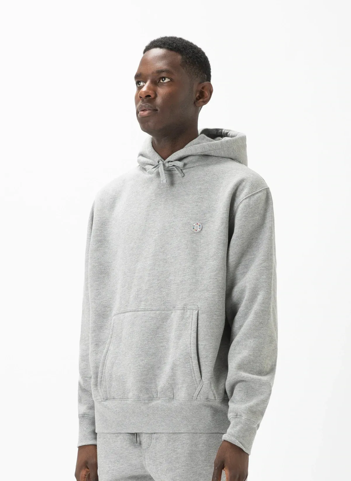 Badge Hood Grey Melange sold by Barney Cools product image thumbnail 3