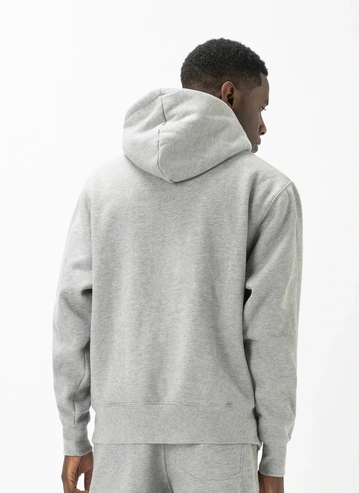 Badge Hood Grey Melange sold by Barney Cools product image thumbnail 4