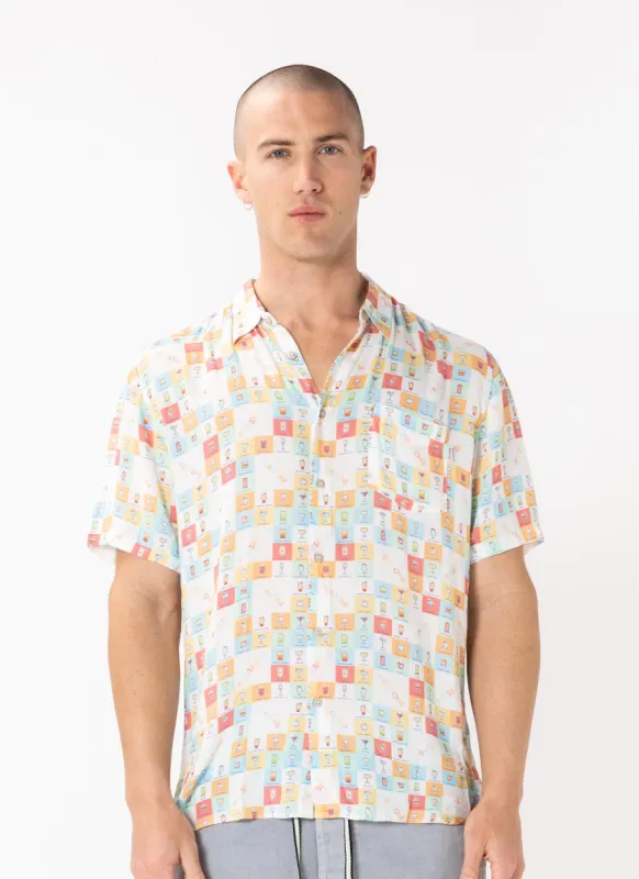 Holiday Shirt Cocktail Hour sold by Barney Cools