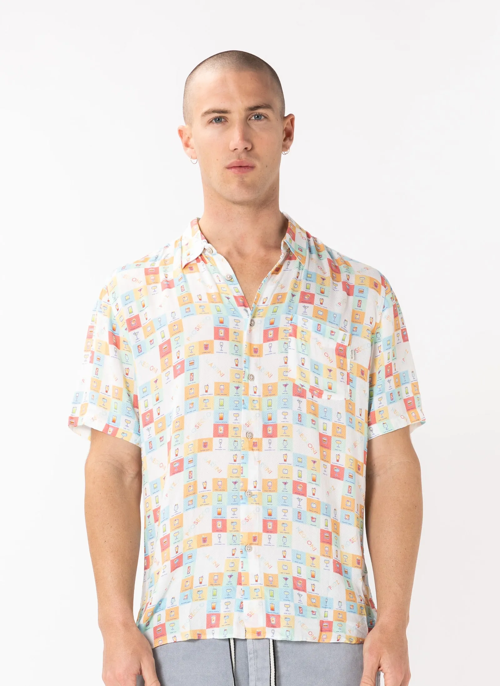 Holiday Shirt Cocktail Hour sold by Barney Cools