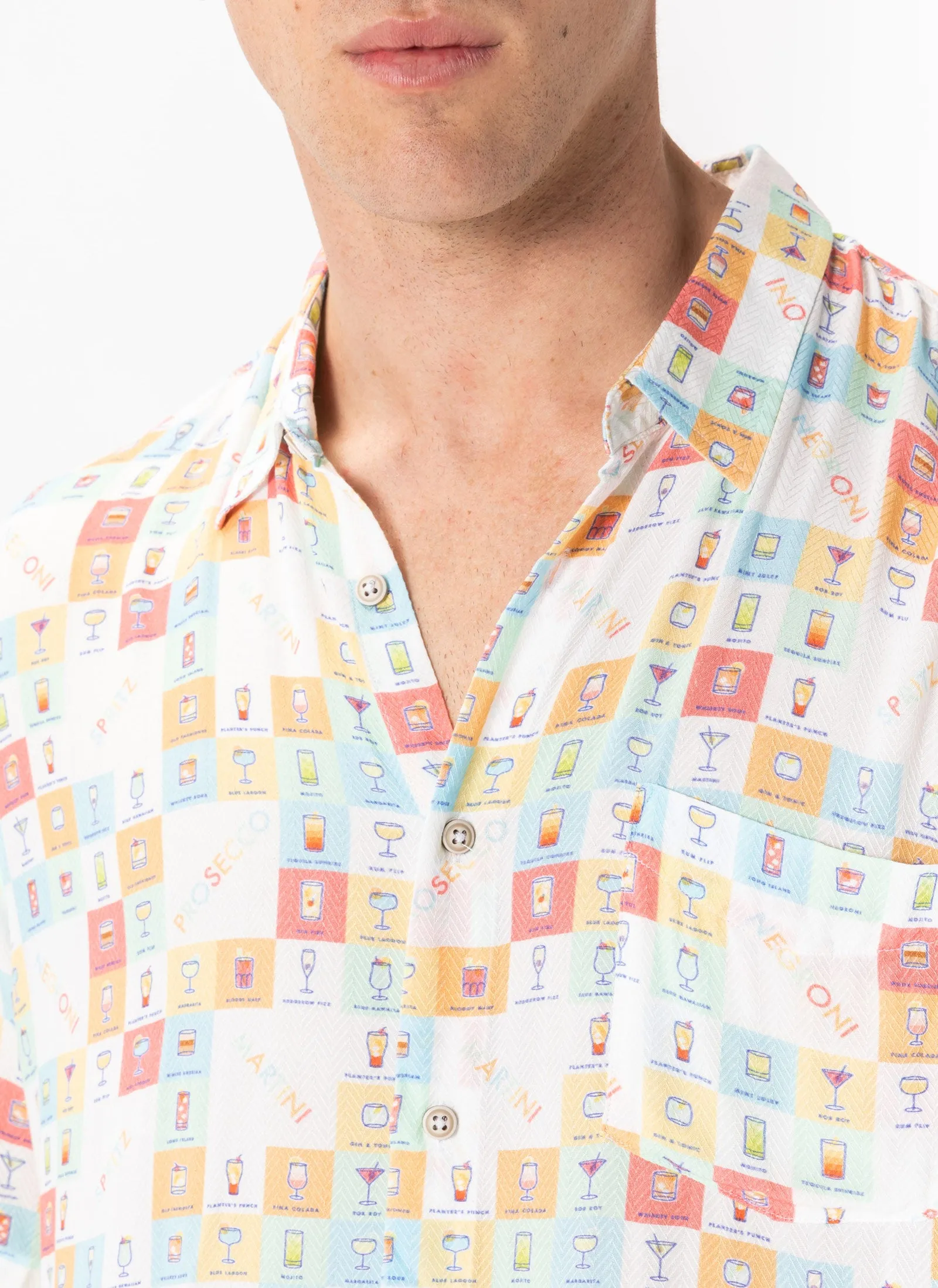 Holiday Shirt Cocktail Hour sold by Barney Cools product image thumbnail 2