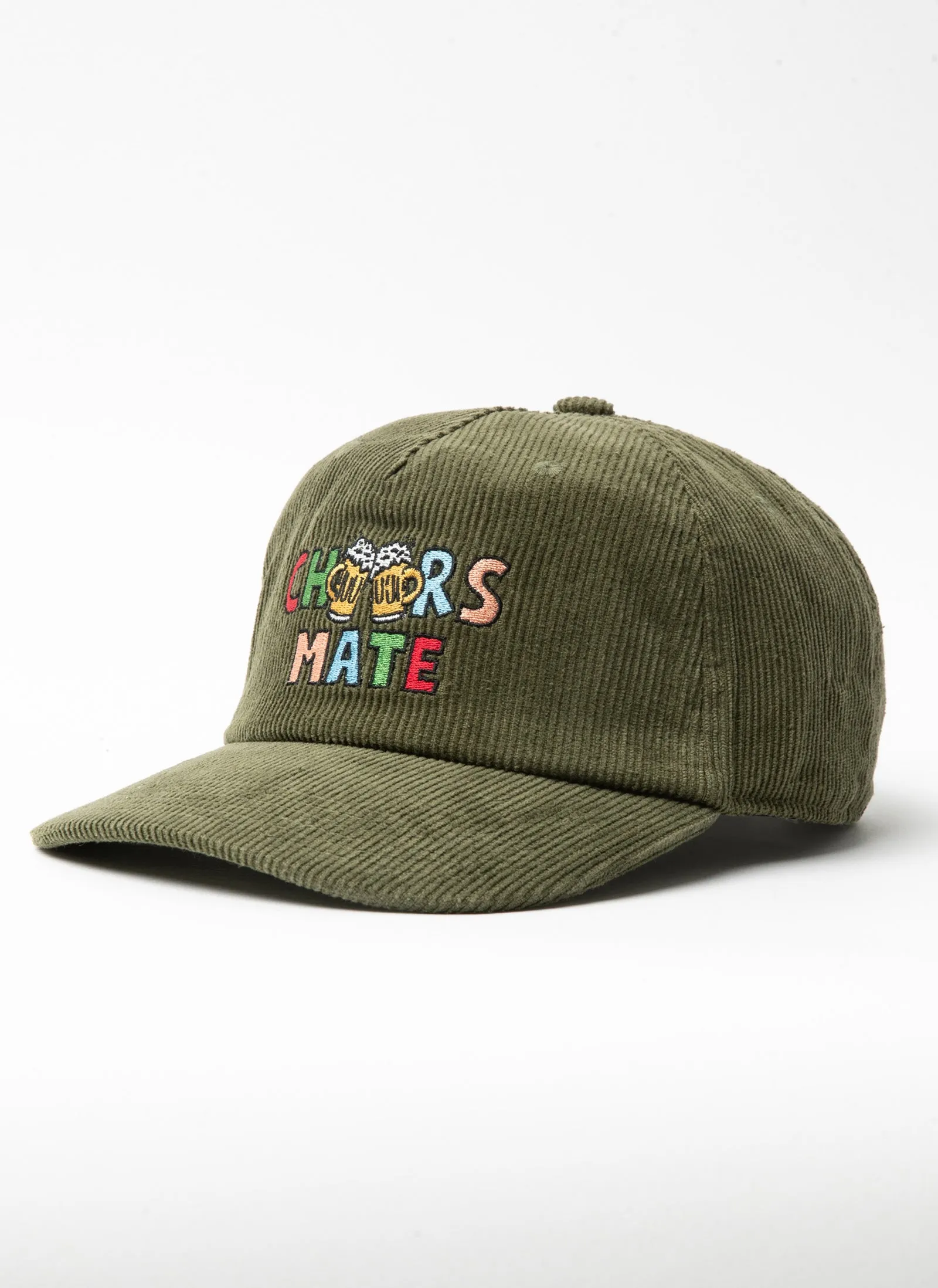 Cheers Mate 5-Panel Olive Cord sold by Barney Cools product image thumbnail 3