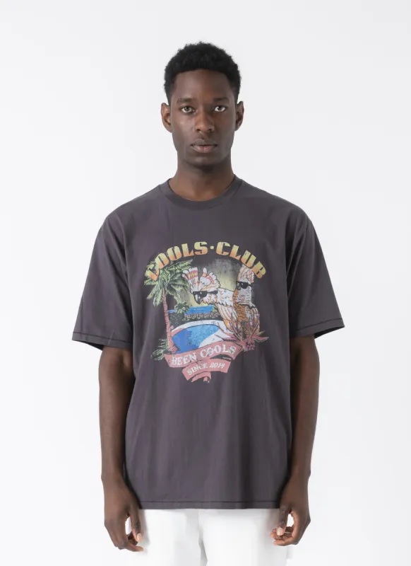 Island Tee Pigment Black sold by Barney Cools