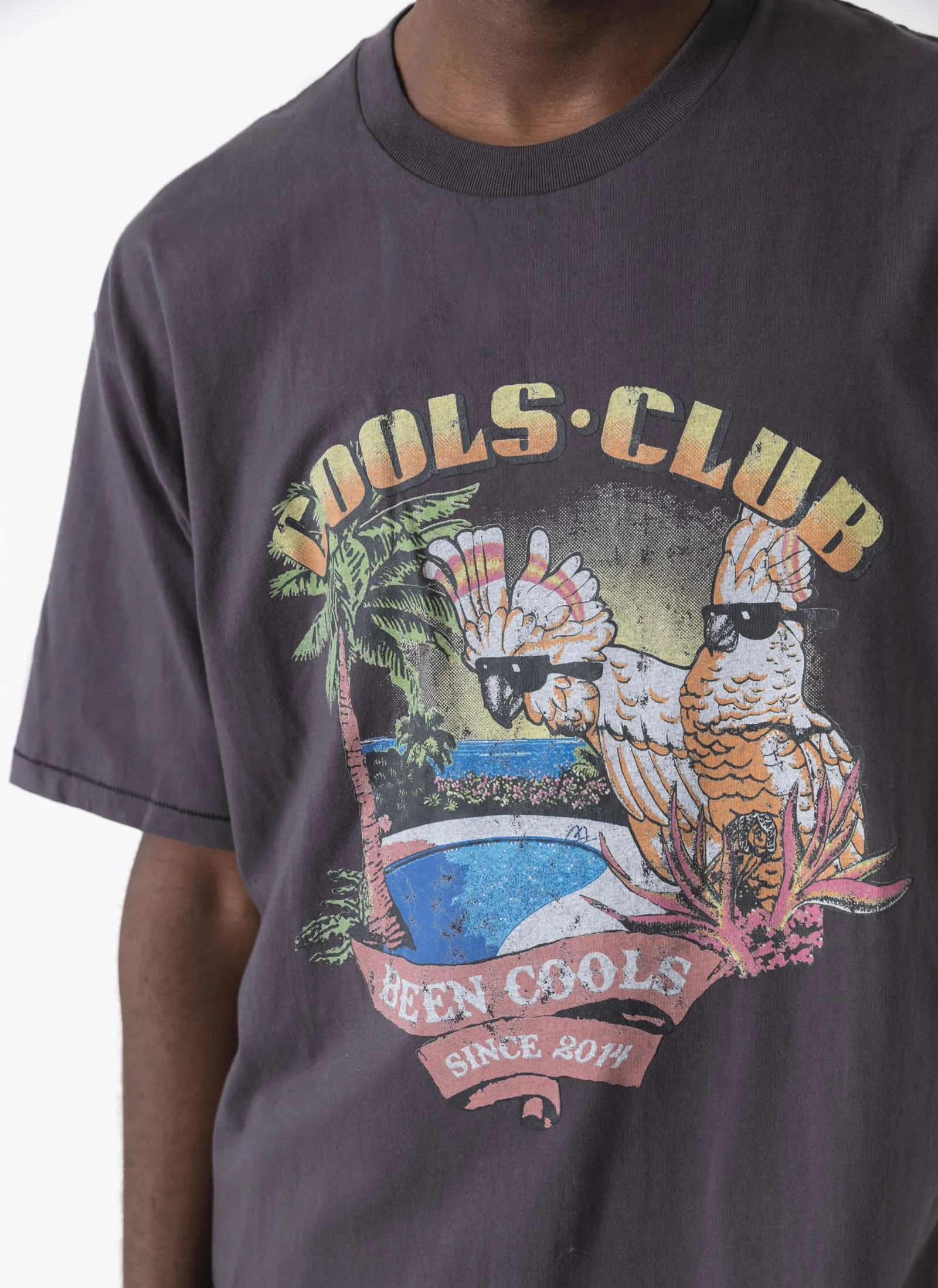 Island Tee Pigment Black sold by Barney Cools product image thumbnail 2