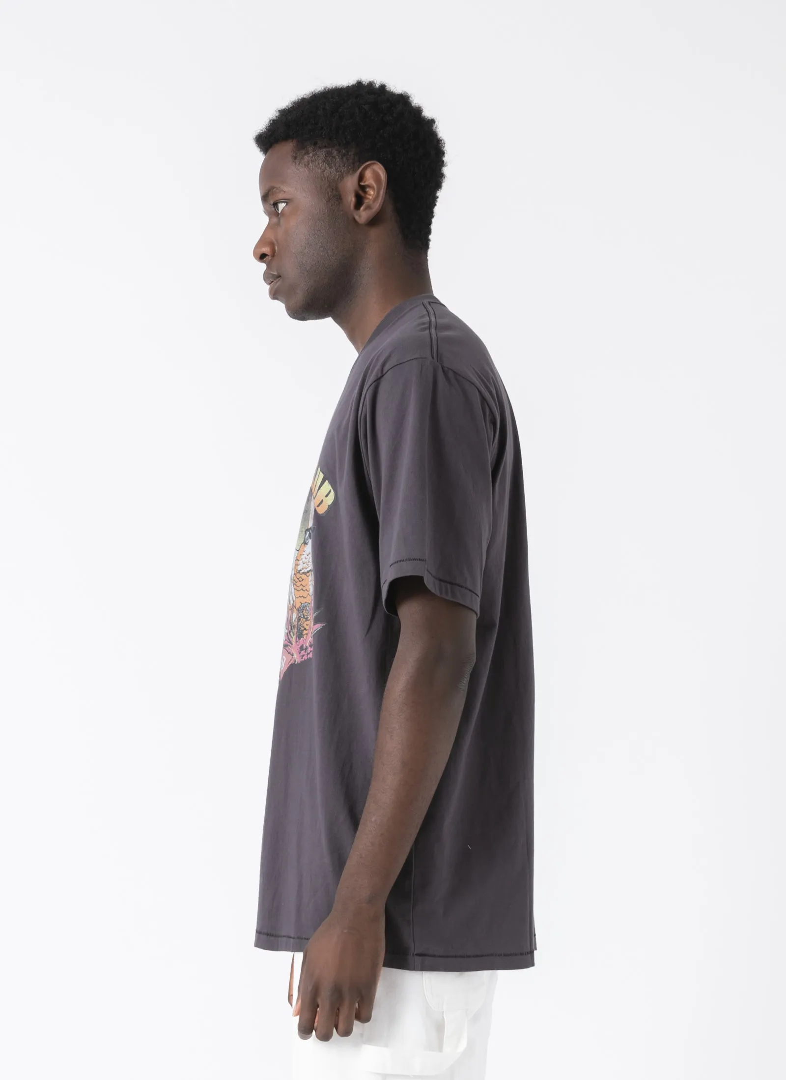 Island Tee Pigment Black sold by Barney Cools product image thumbnail 4