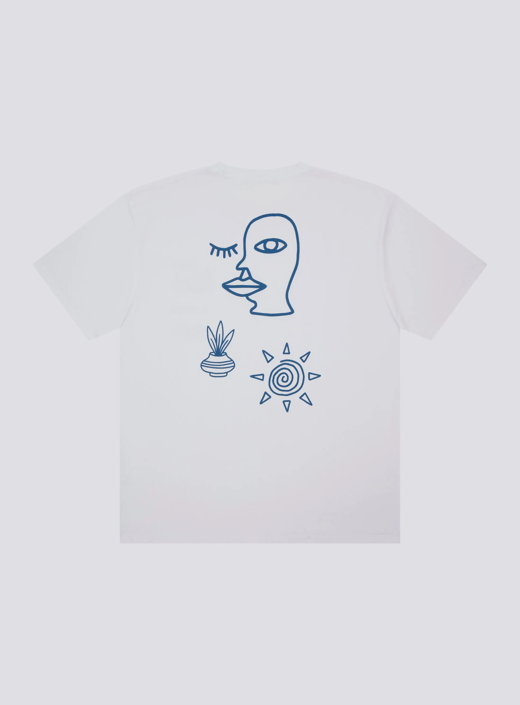 Greco Tee White sold by Barney Cools product image thumbnail 4