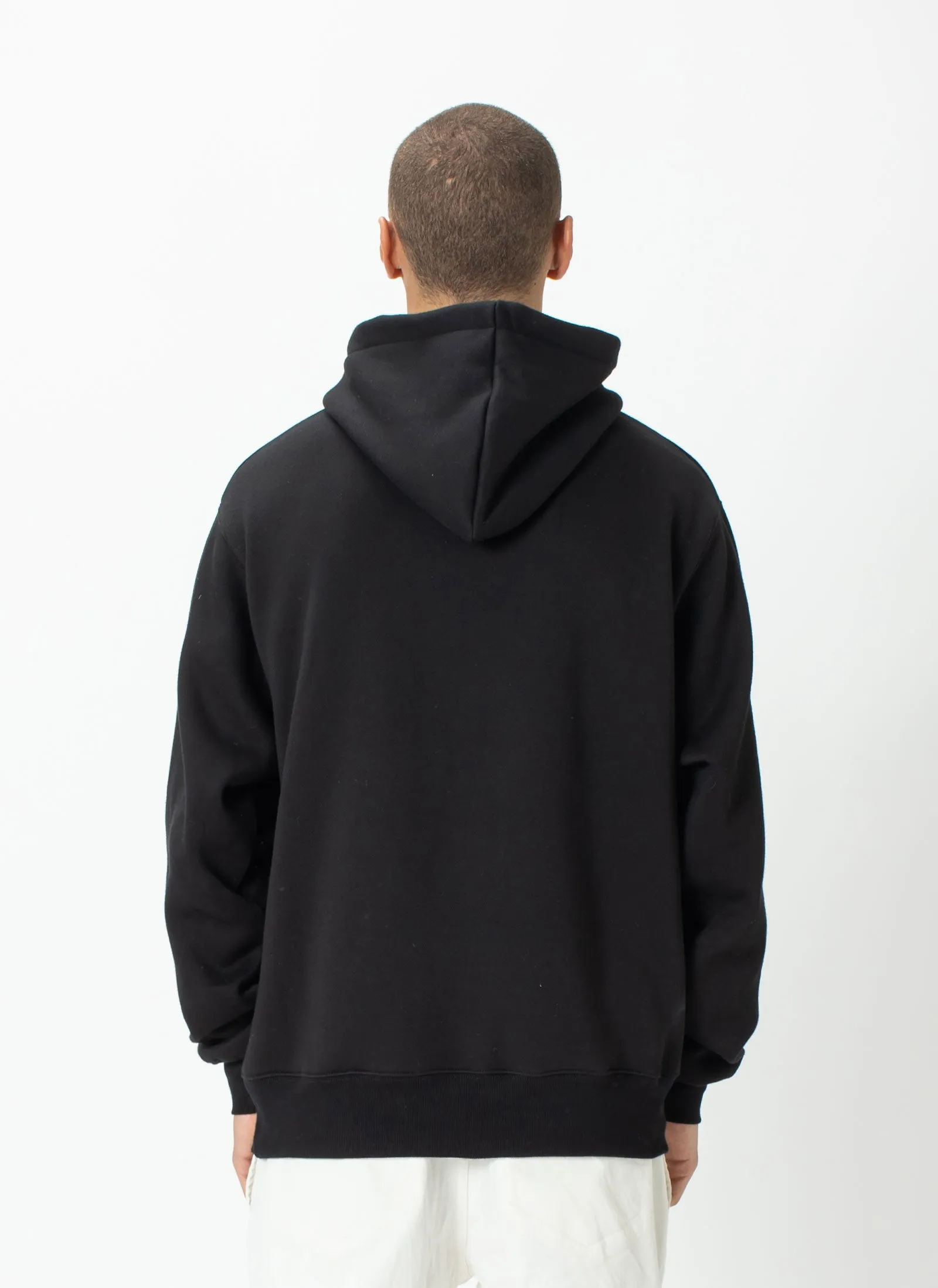 No Worries Hood Fleece Black sold by Barney Cools product image thumbnail 5