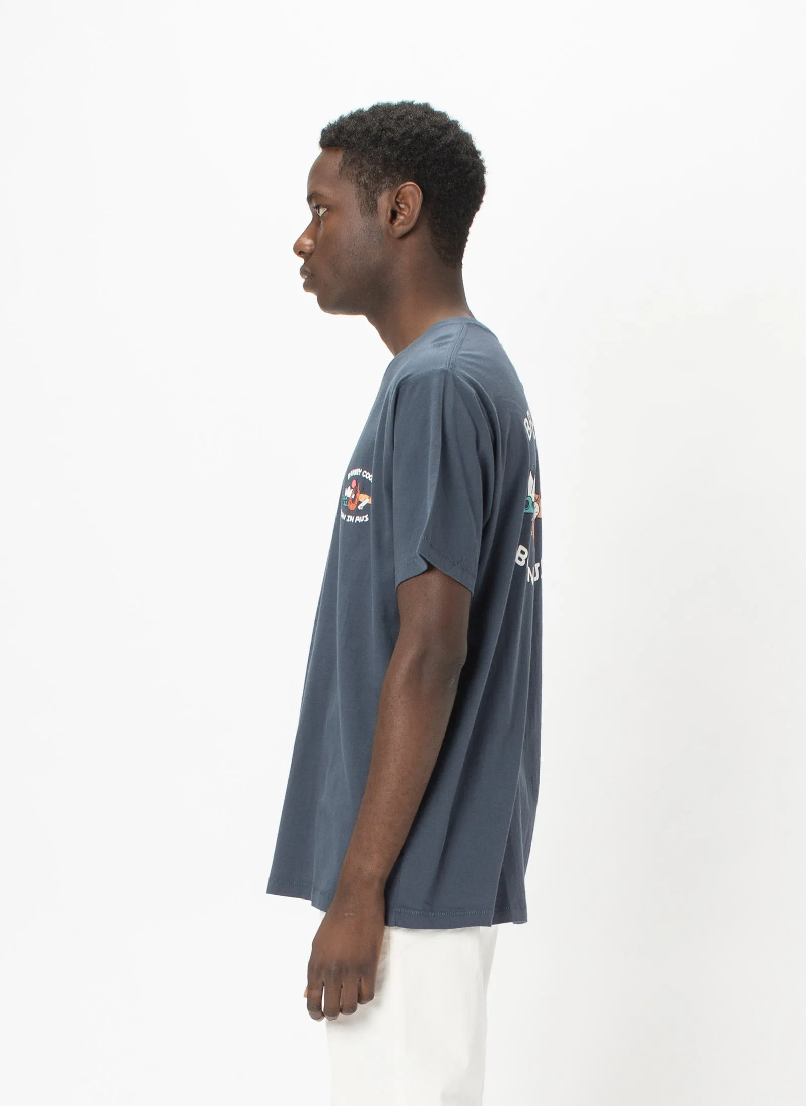 Born In Aus Tee Navy sold by Barney Cools product image thumbnail 4