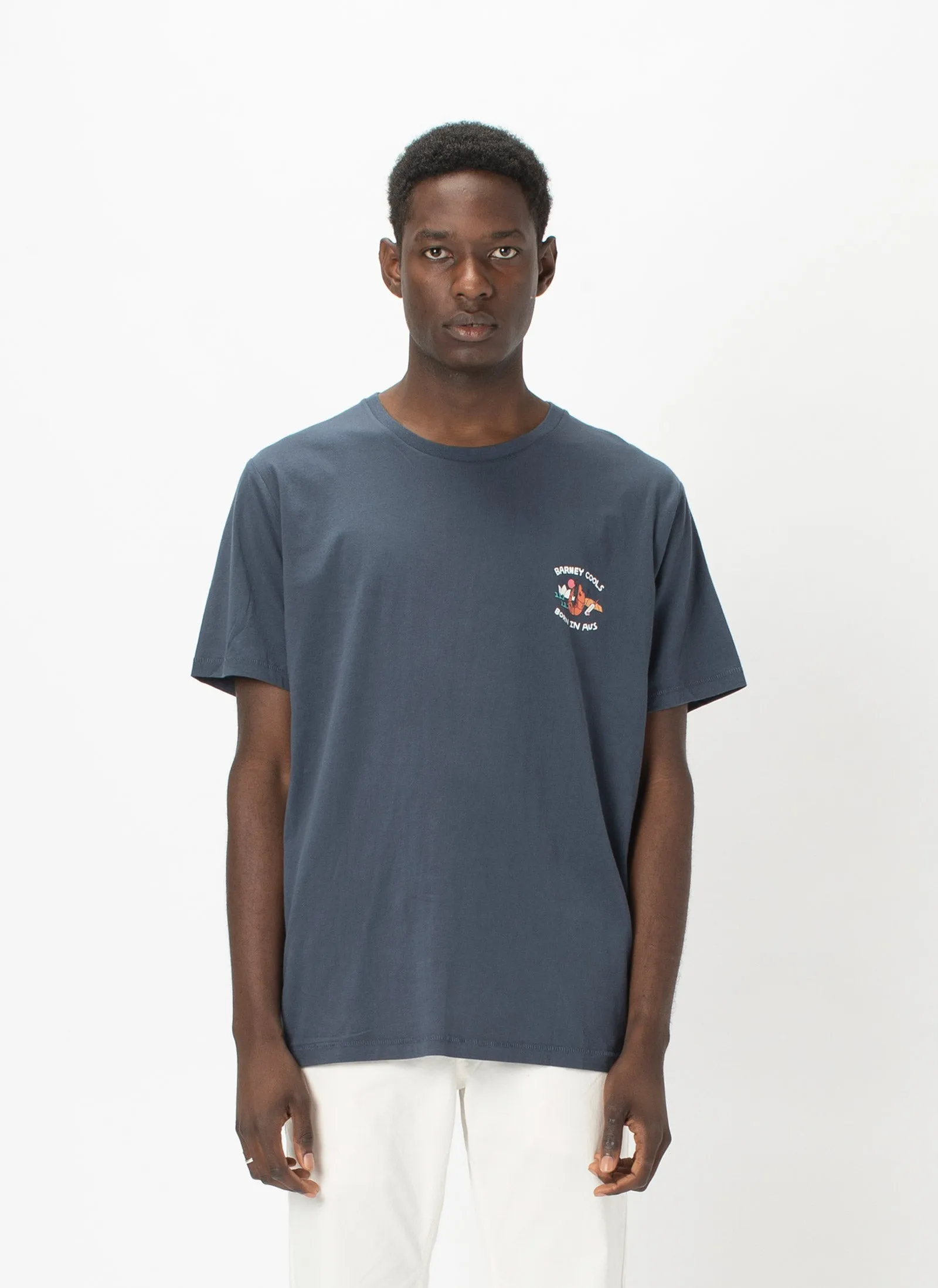 Born In Aus Tee Navy sold by Barney Cools product image thumbnail 2