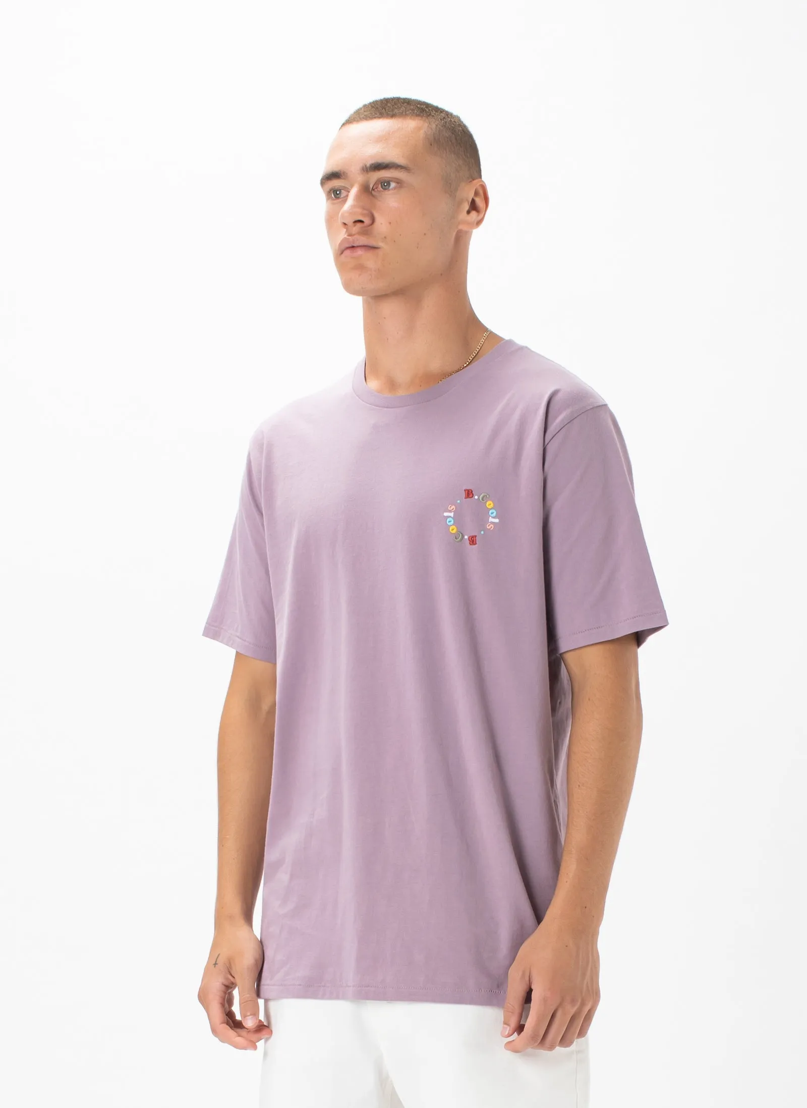 Circle Tee Lilac sold by Barney Cools product image thumbnail 3