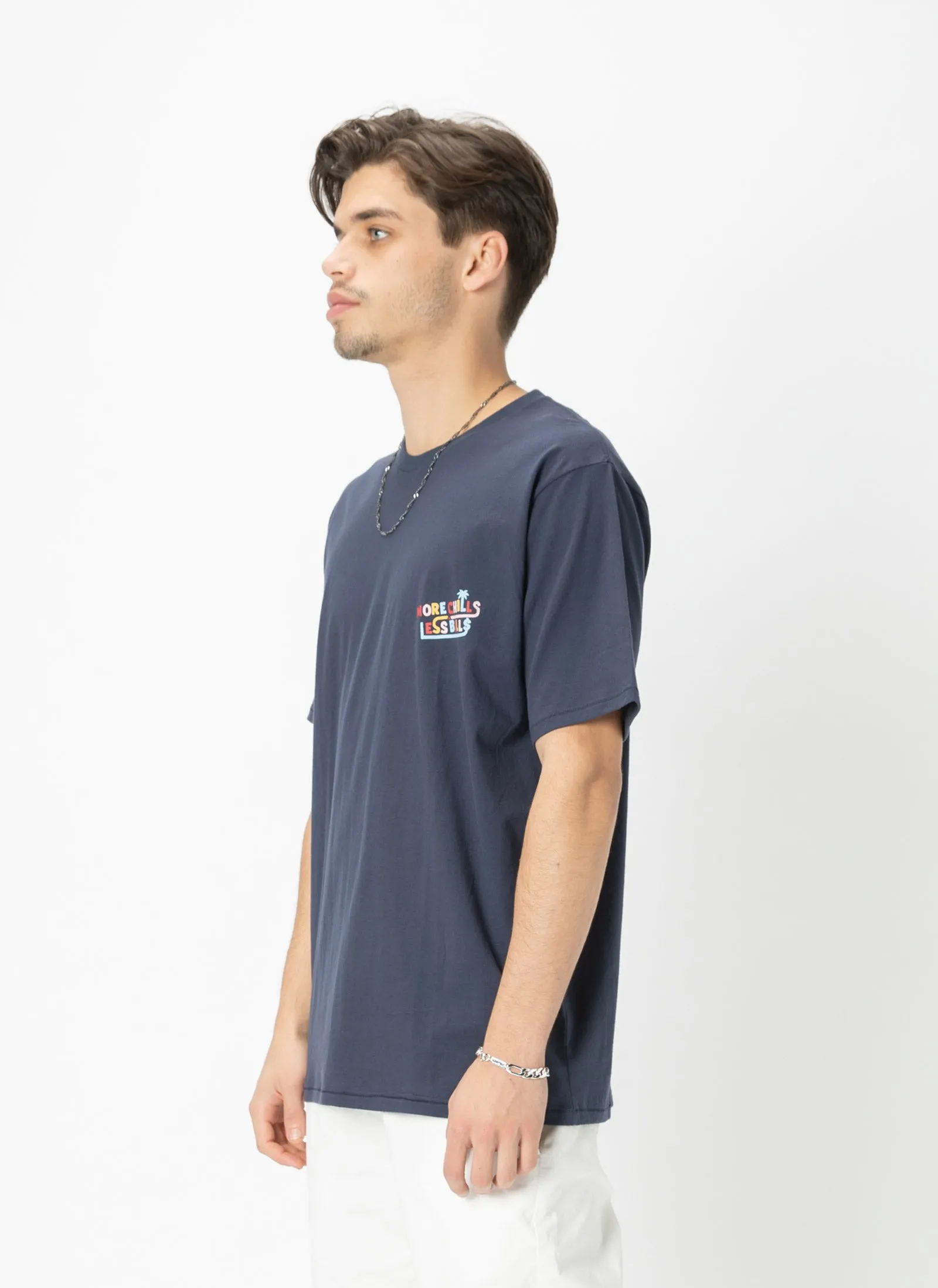 More Chills Tee Slate sold by Barney Cools product image thumbnail 4