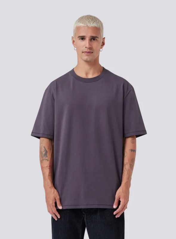 Homie Tee Pigment Black sold by Barney Cools