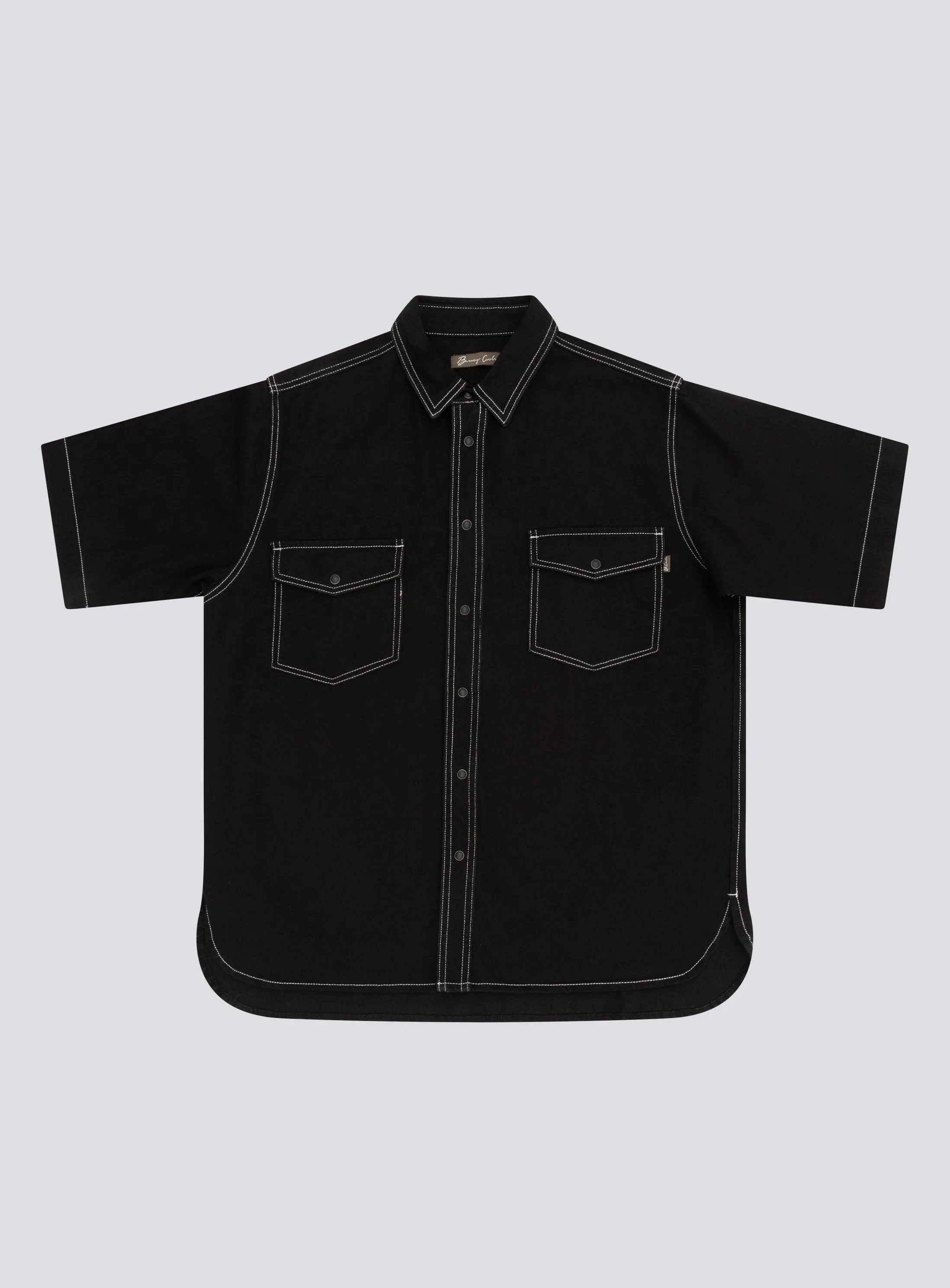 Homie Shirt Black Denim sold by Barney Cools product image thumbnail 2