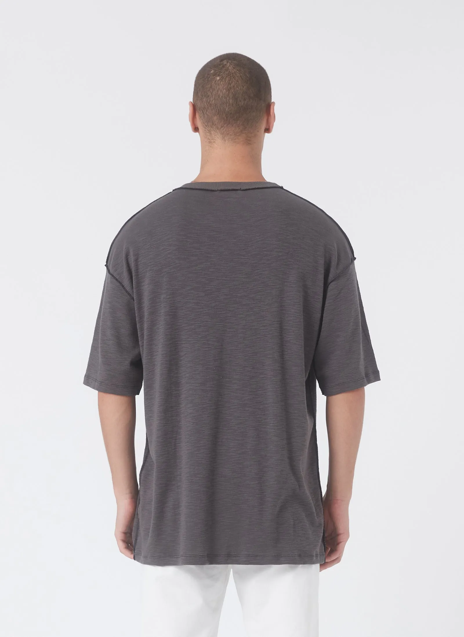 Raw Homie Tee Pigment Black sold by Barney Cools product image thumbnail 5