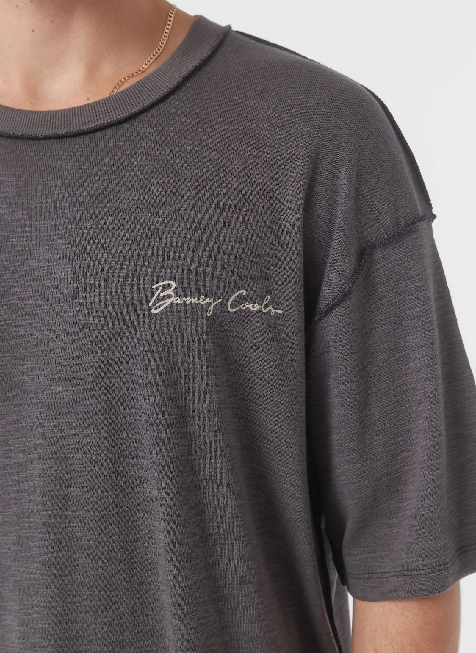 Raw Homie Tee Pigment Black sold by Barney Cools product image thumbnail 2