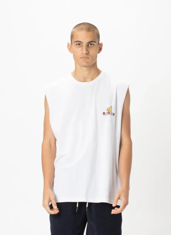 If In Doubt Whip It Out Muscle White sold by Barney Cools