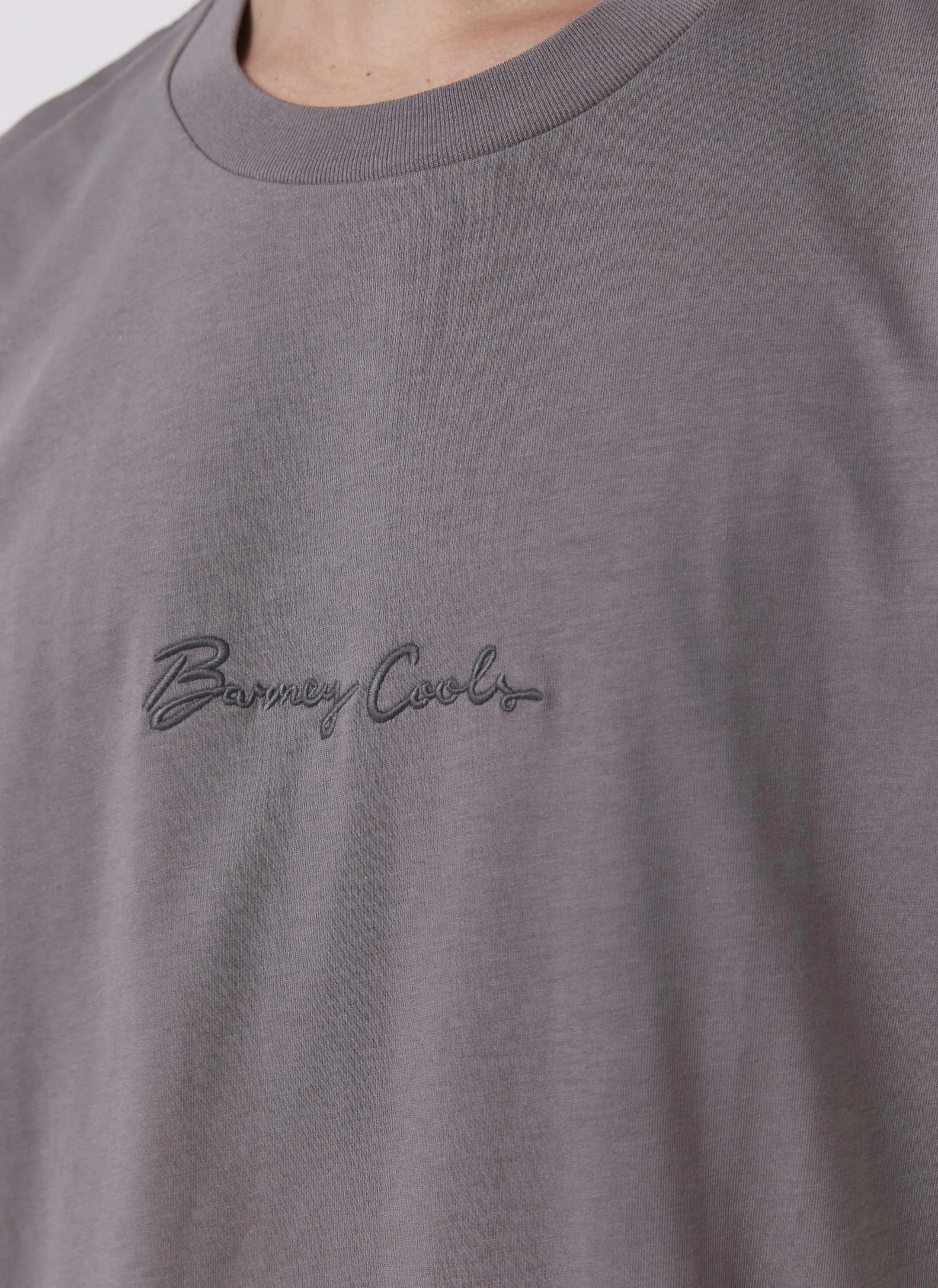 Logo Homie Tee Ash sold by Barney Cools product image thumbnail 2