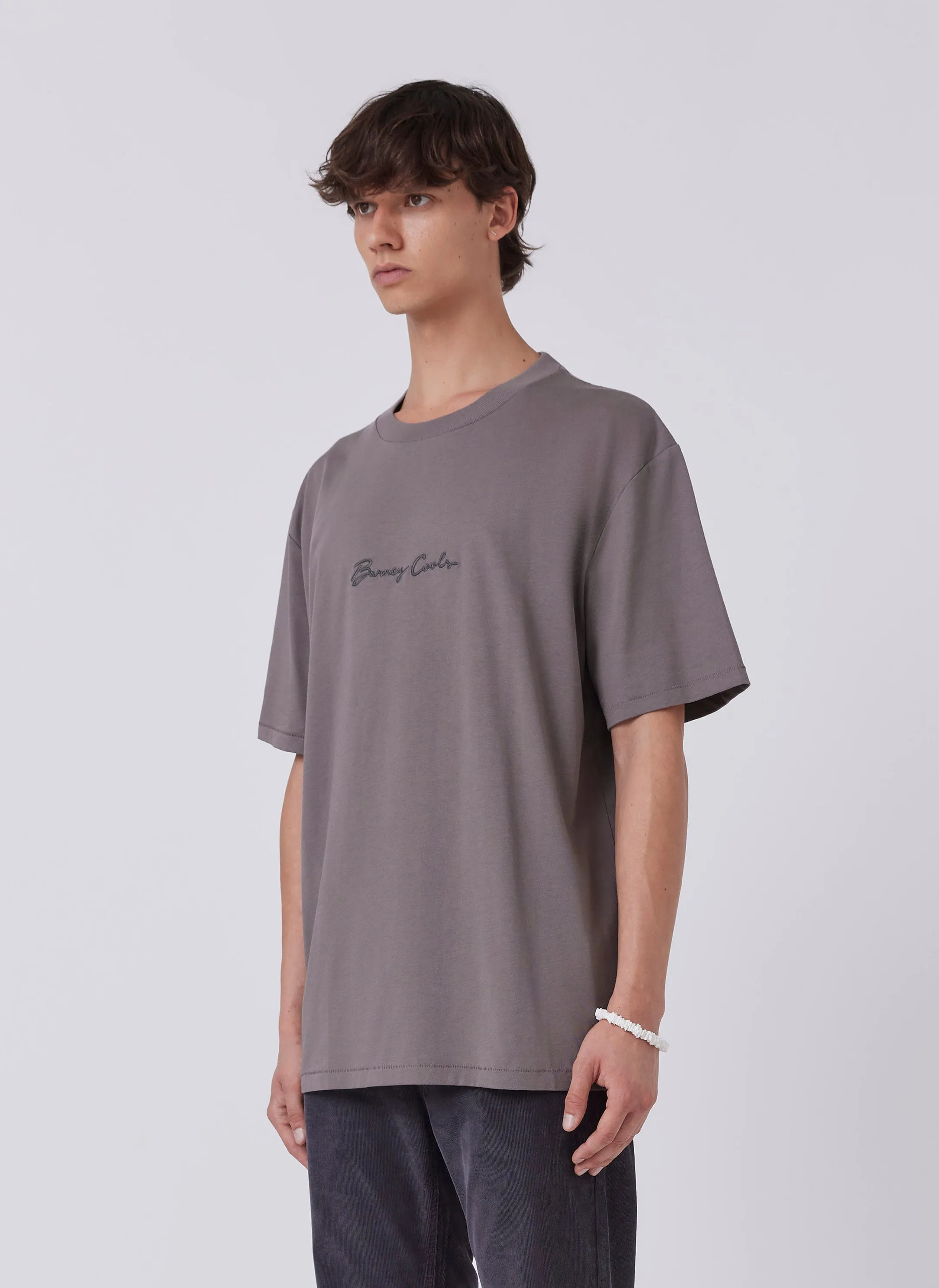Logo Homie Tee Ash sold by Barney Cools product image thumbnail 3