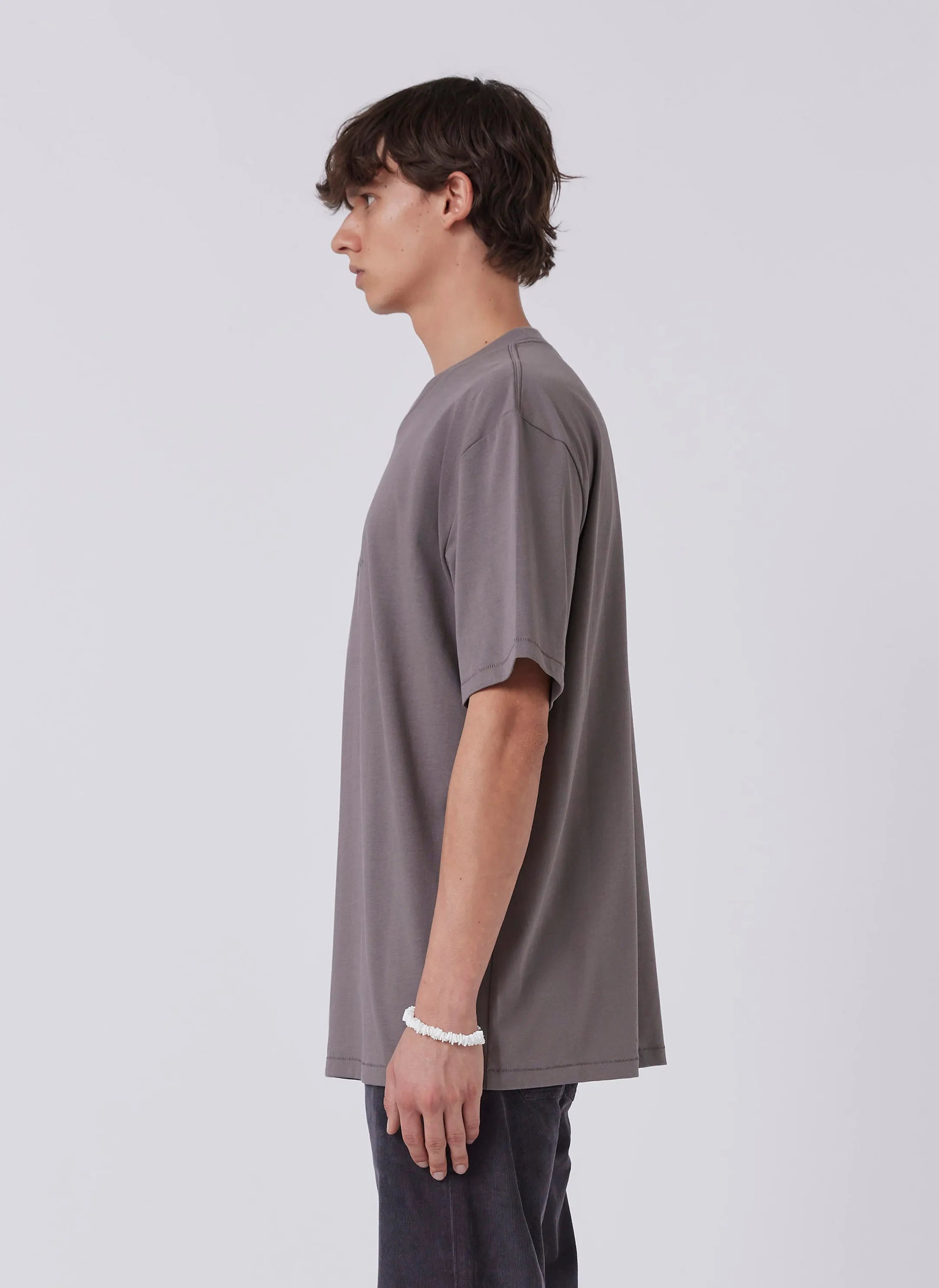 Logo Homie Tee Ash sold by Barney Cools product image thumbnail 4