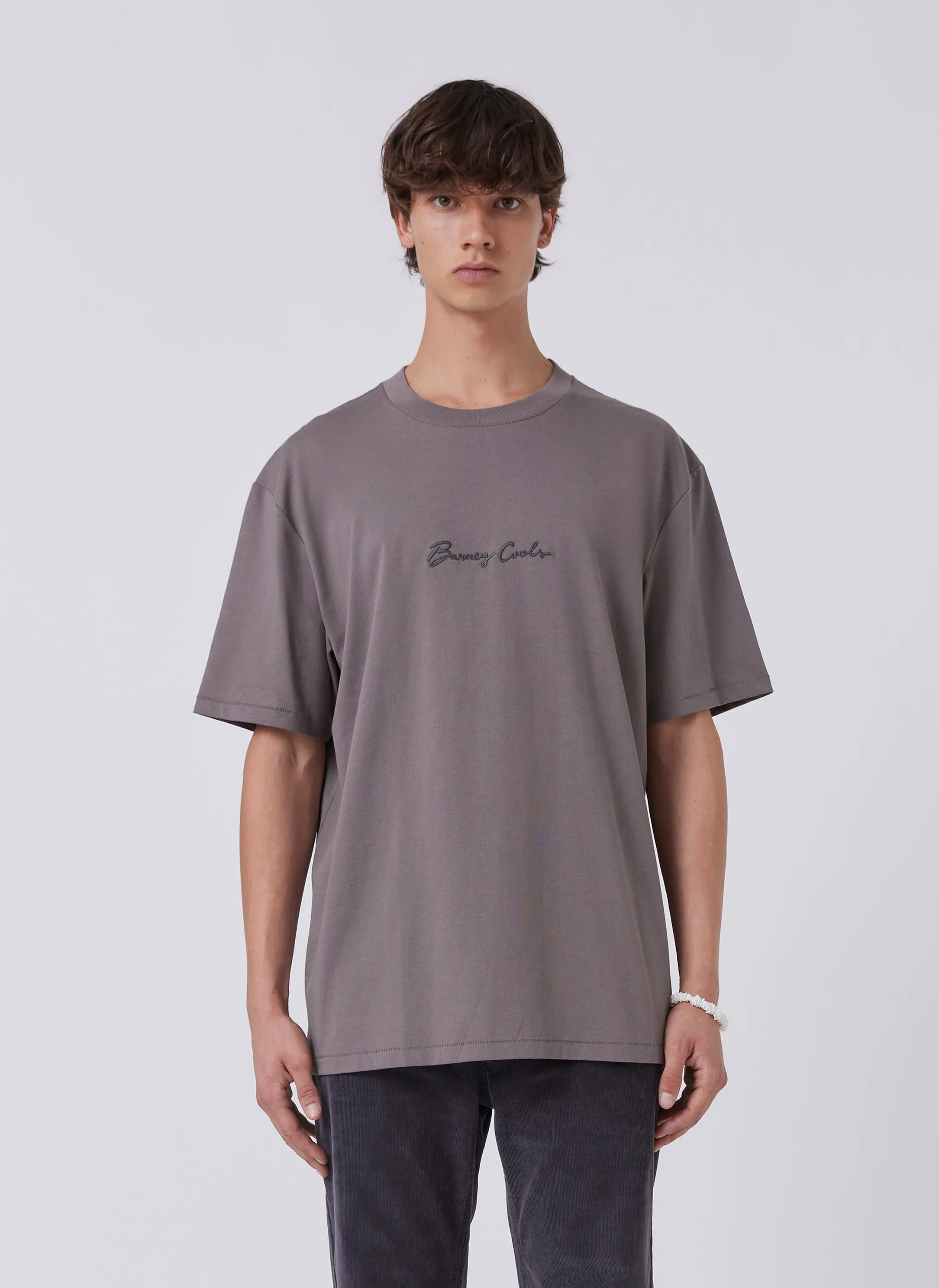 Logo Homie Tee Ash sold by Barney Cools