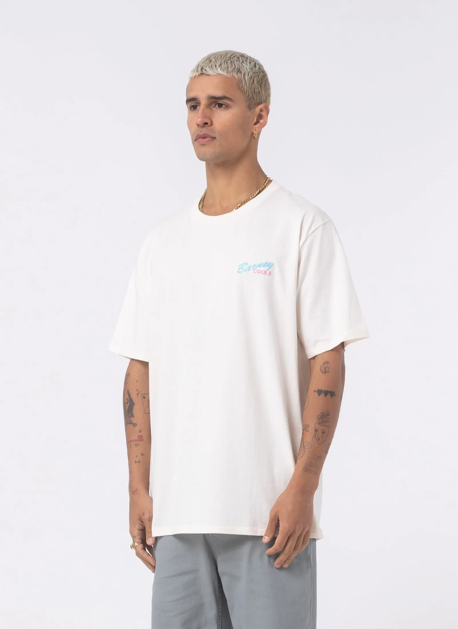 Paradise Tee Vintage White sold by Barney Cools product image thumbnail 3