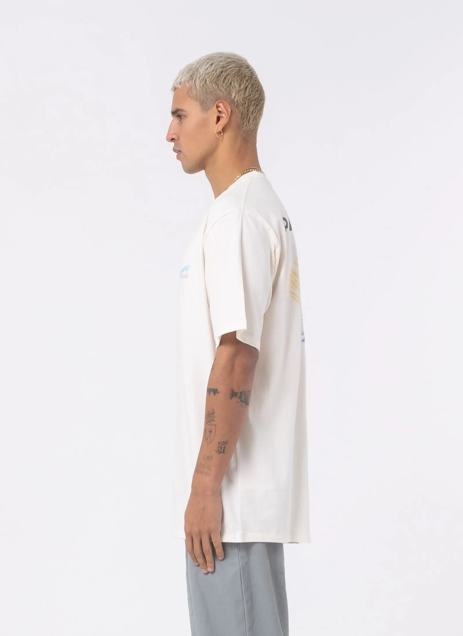 Paradise Tee Vintage White sold by Barney Cools product image thumbnail 4