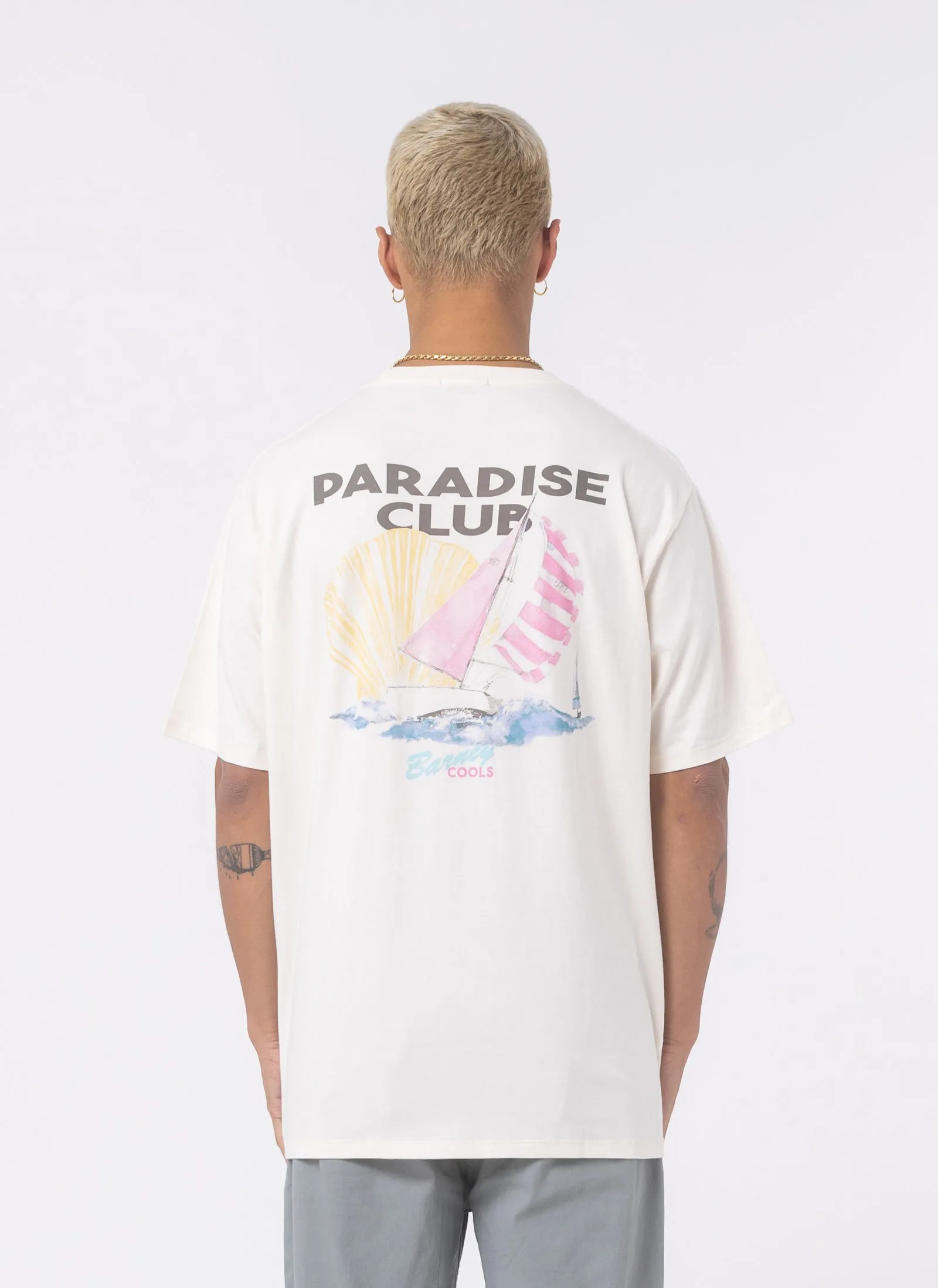 Paradise Tee Vintage White sold by Barney Cools product image thumbnail 5