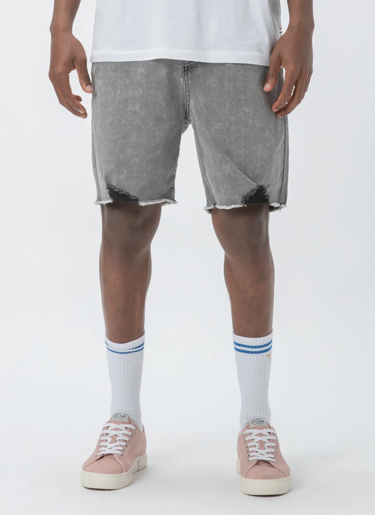 Raw Jean Short Acid Black sold by Barney Cools