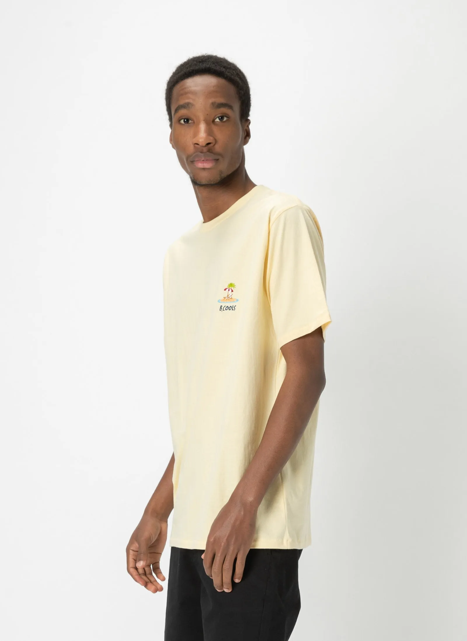 Island Embro Tee Lemon sold by Barney Cools product image thumbnail 2