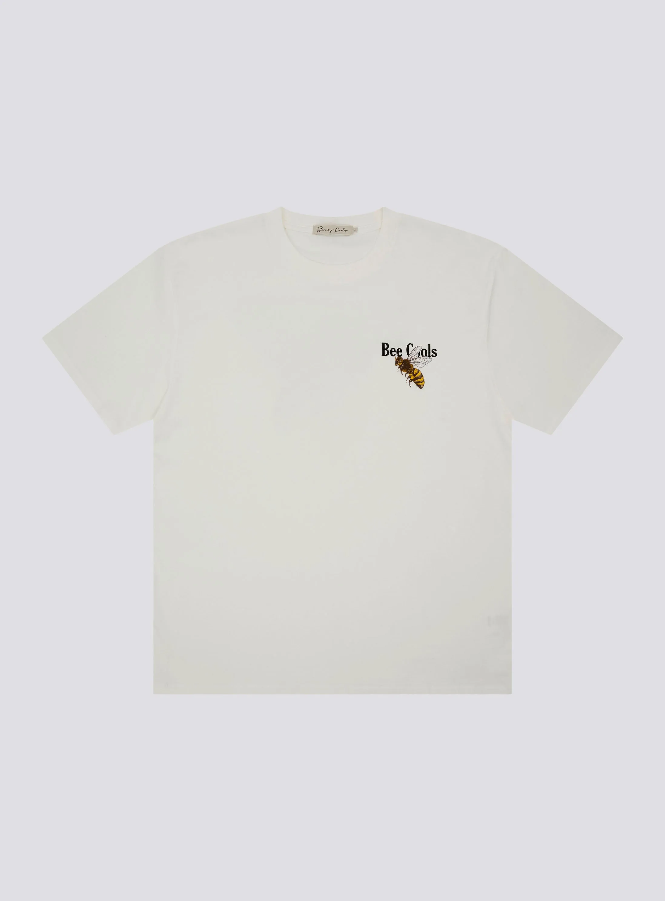 Bee Cools Tee Vintage White sold by Barney Cools product image thumbnail 3