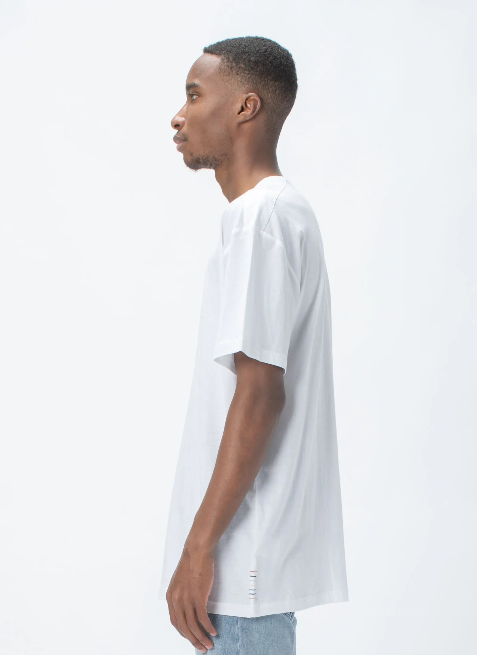 Homie Tee White sold by Barney Cools product image thumbnail 5