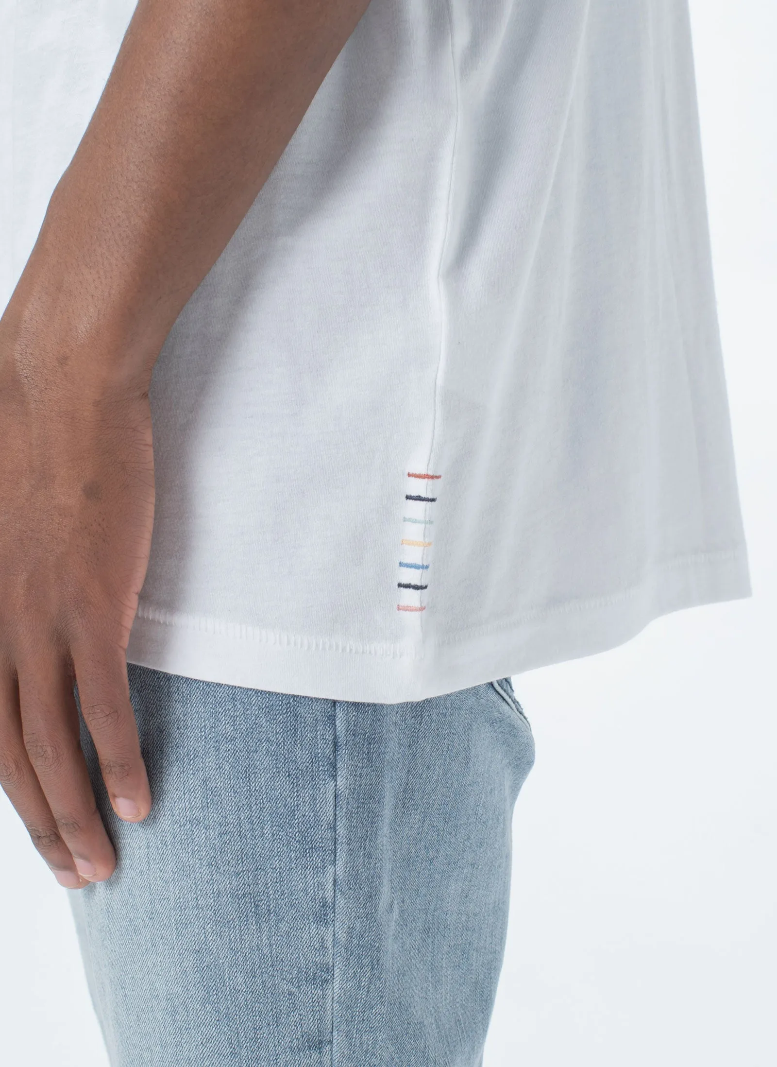 Homie Tee White sold by Barney Cools product image thumbnail 2