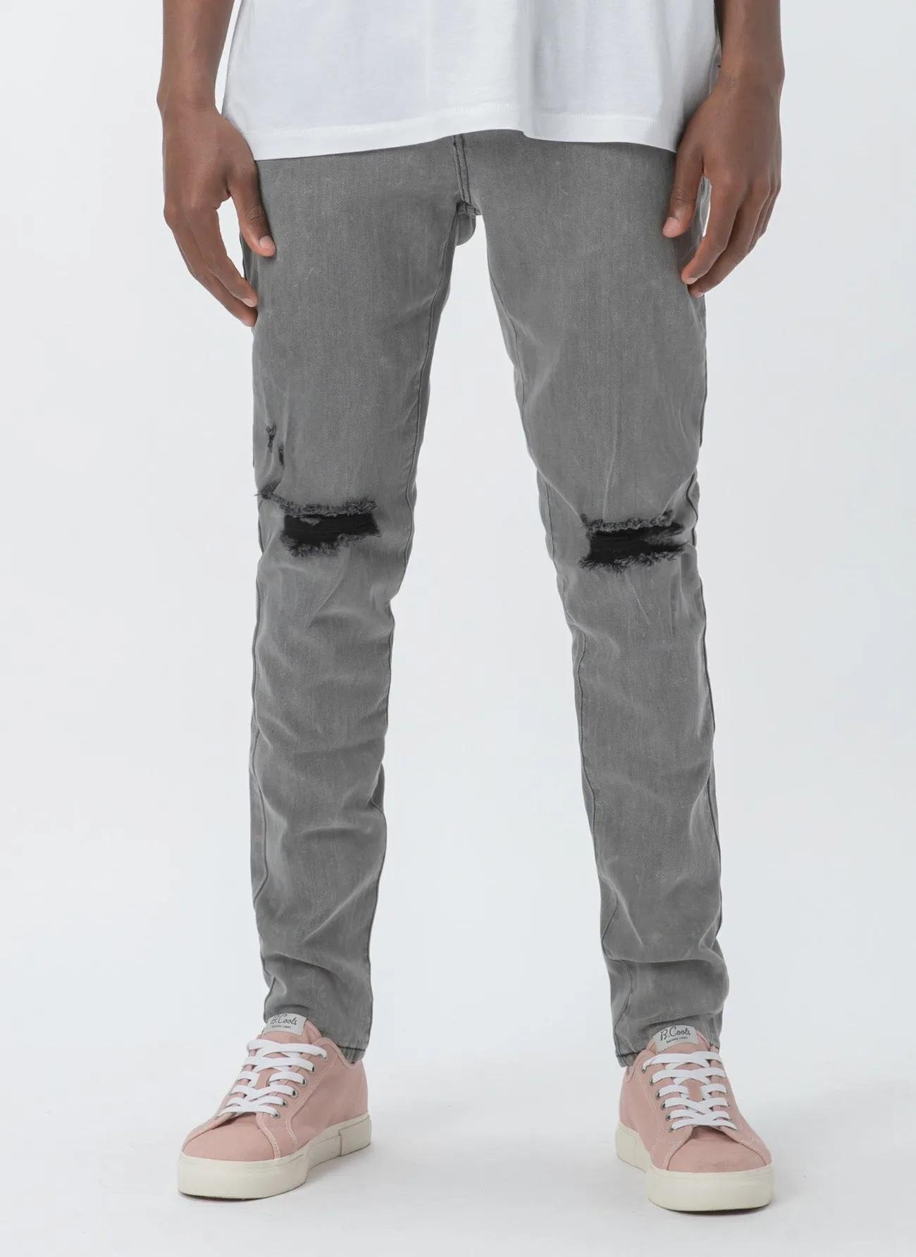 B.Slim Jean Acid Black sold by Barney Cools