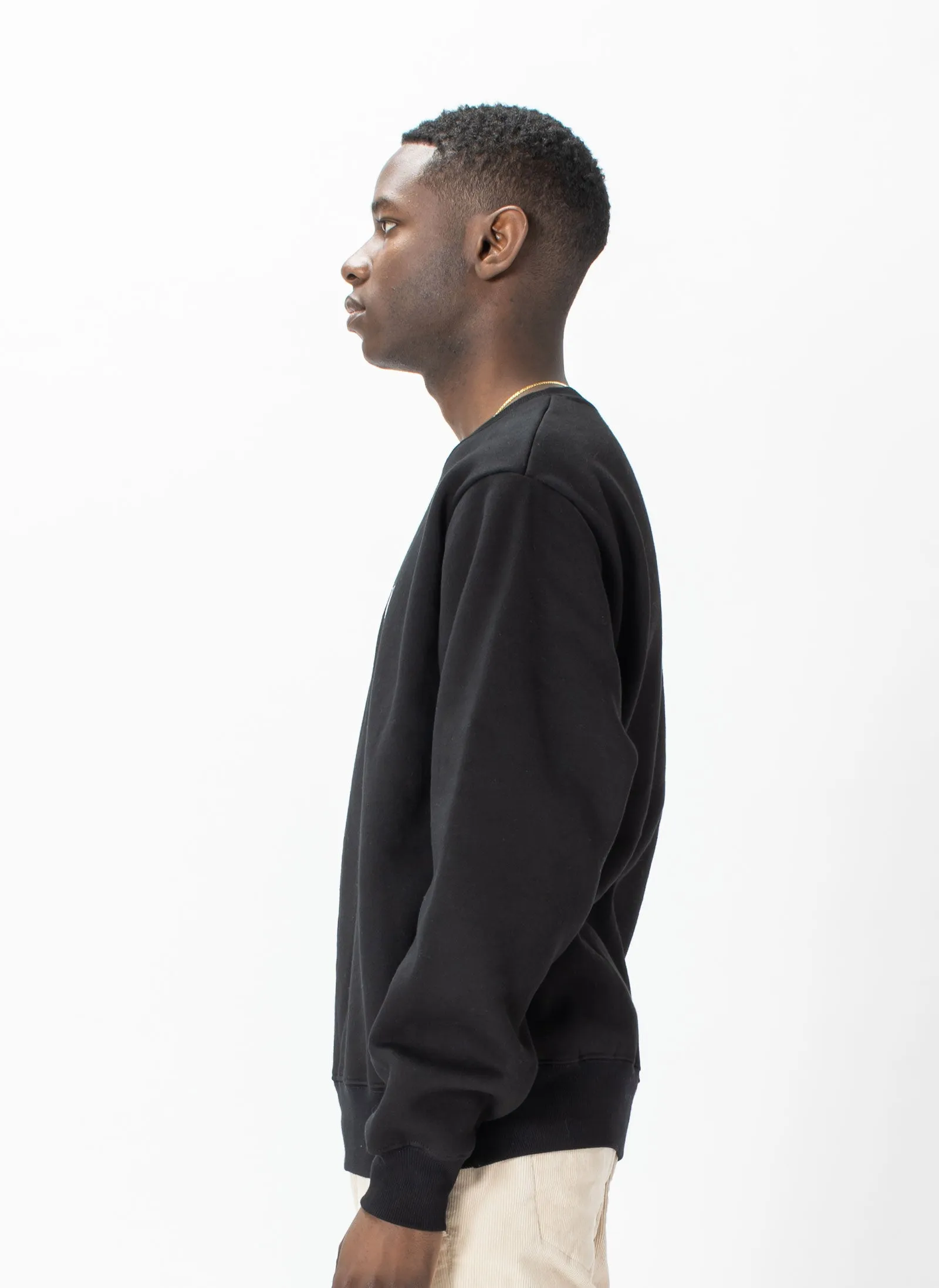 Colour Script Crew Fleece Black sold by Barney Cools product image thumbnail 3