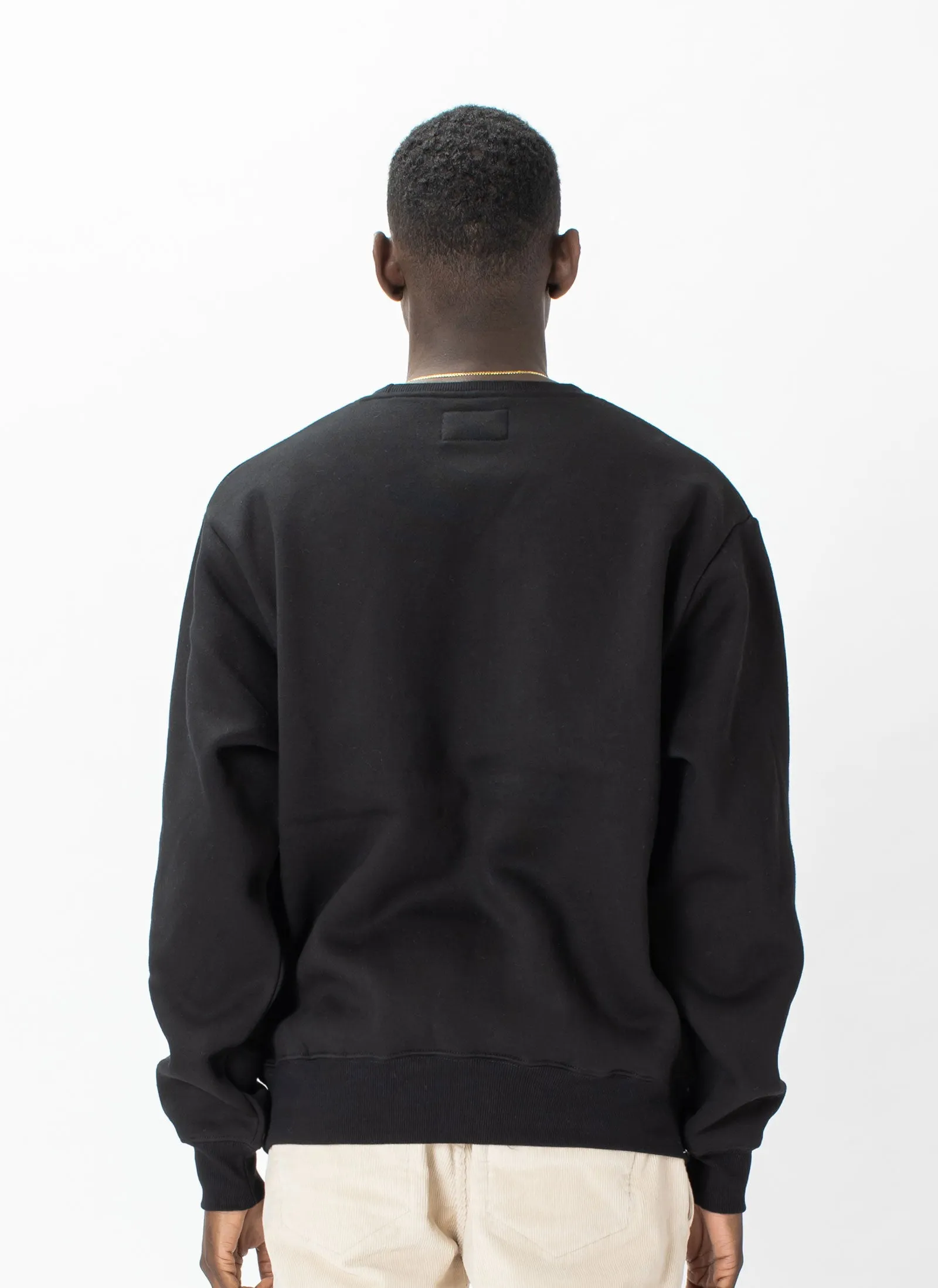 Colour Script Crew Fleece Black sold by Barney Cools product image thumbnail 5