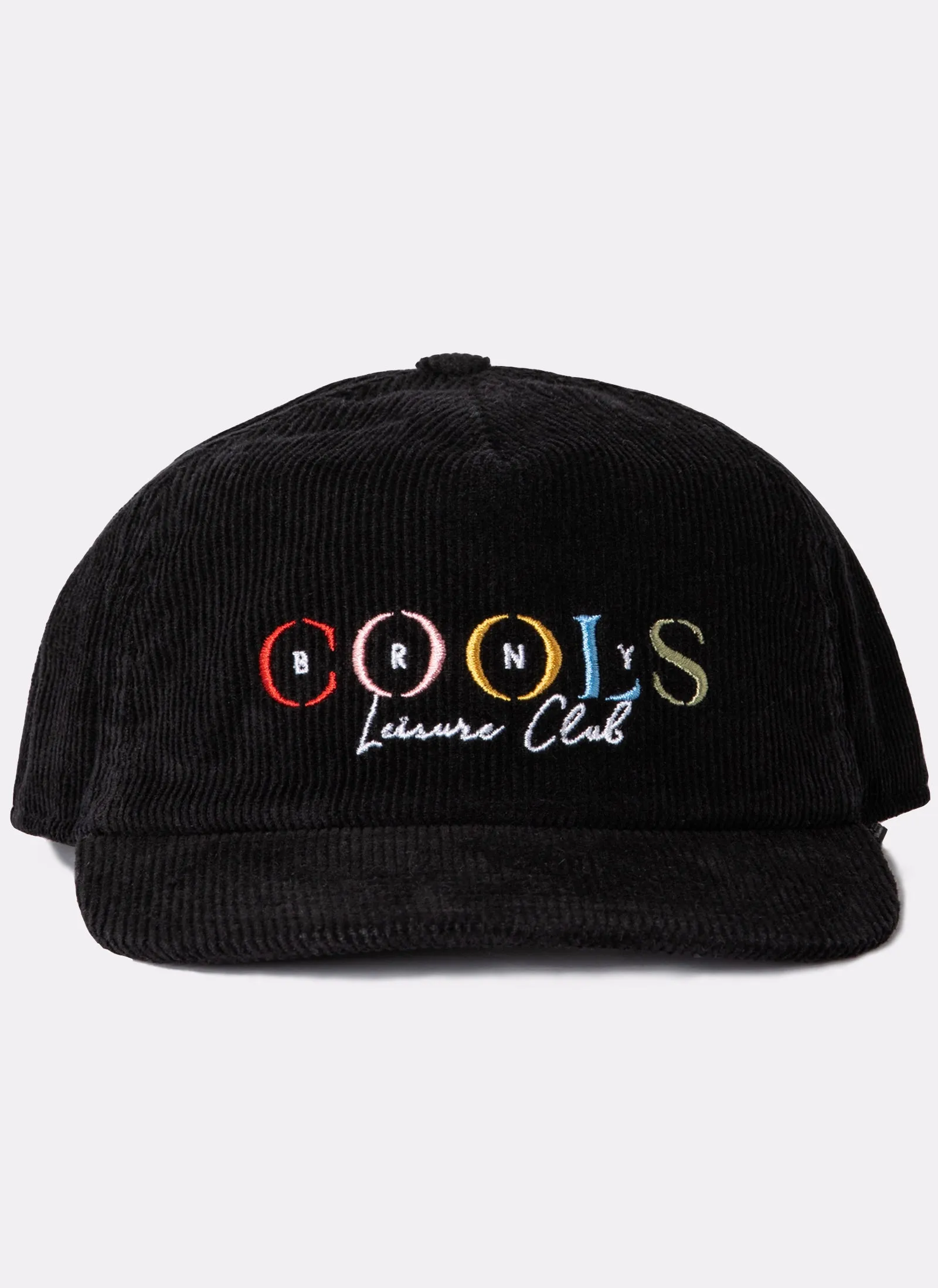 BRNY Cap Black Corduroy sold by Barney Cools
